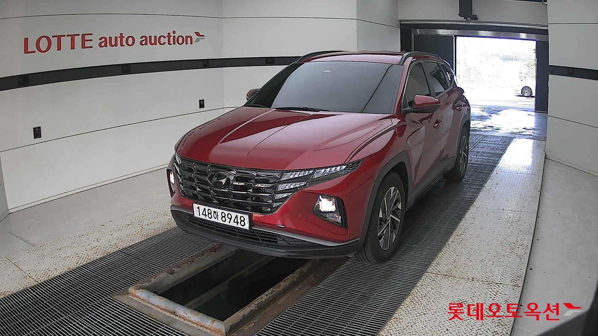 Hyundai Tucson 2021 Crimson Red из Кореи
