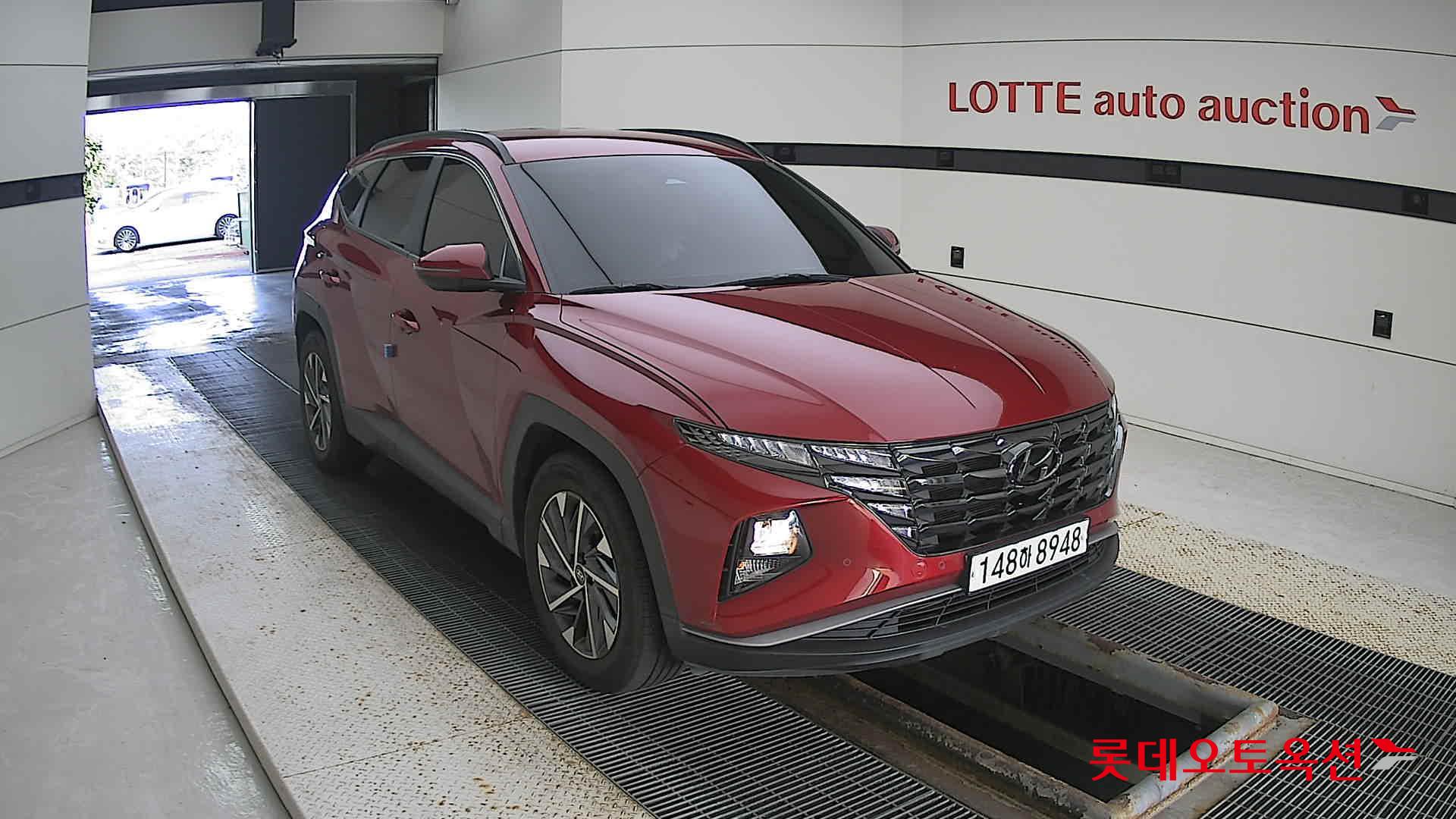Hyundai Tucson 2021 Crimson Red из Кореи, фото 2
