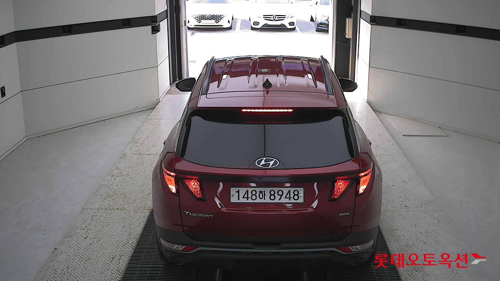 Hyundai Tucson 2021 Crimson Red из Кореи, фото 5