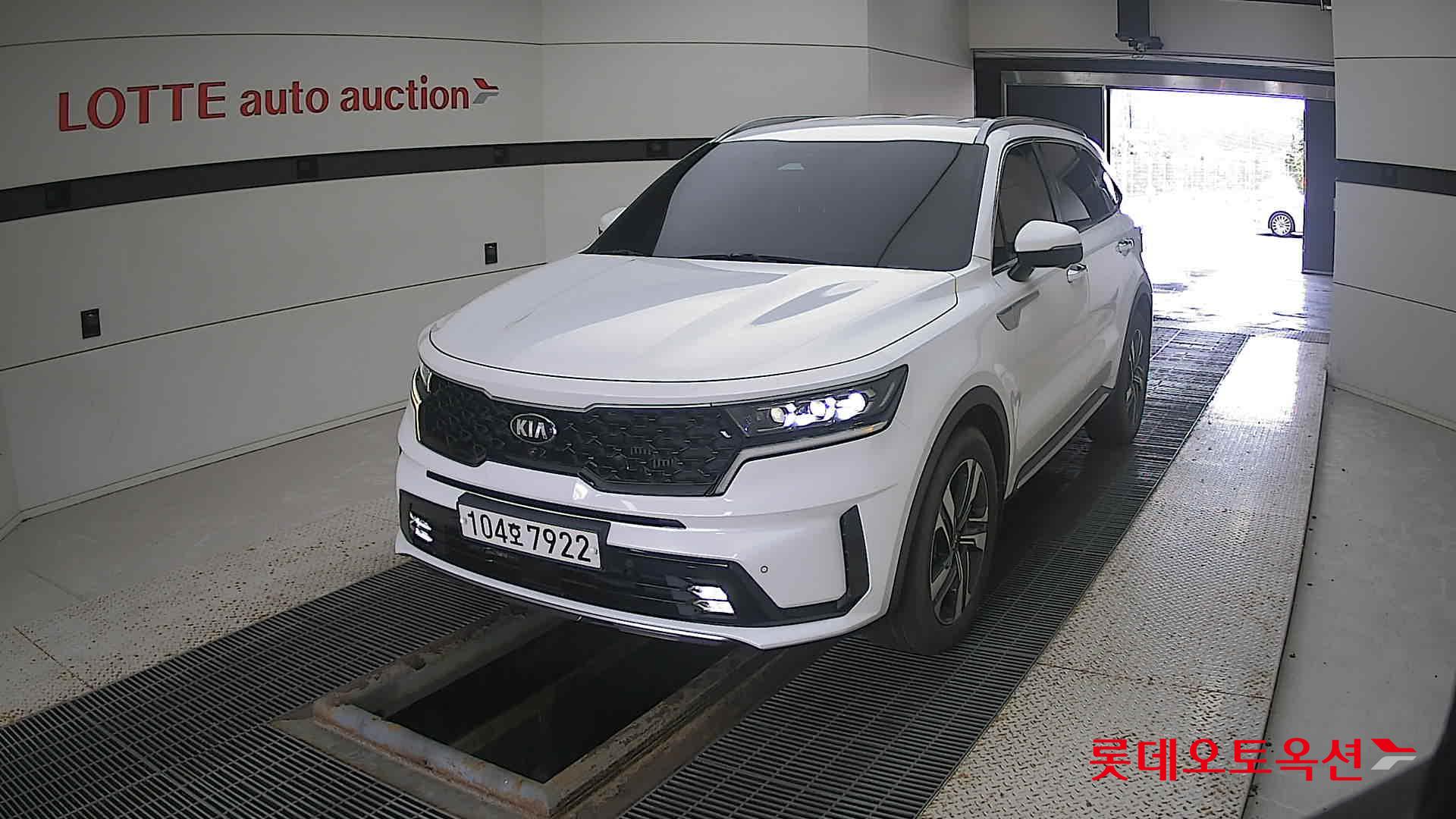 Kia Sorento Hybrid 2021 Snow White Pearl (optional) из Кореи