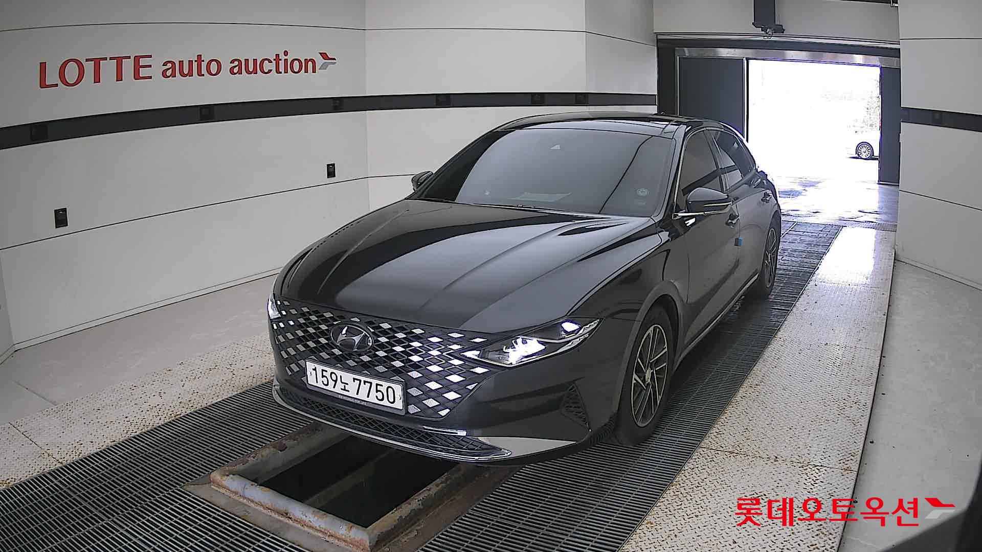 Hyundai Grandeur 2020 Черный из Кореи