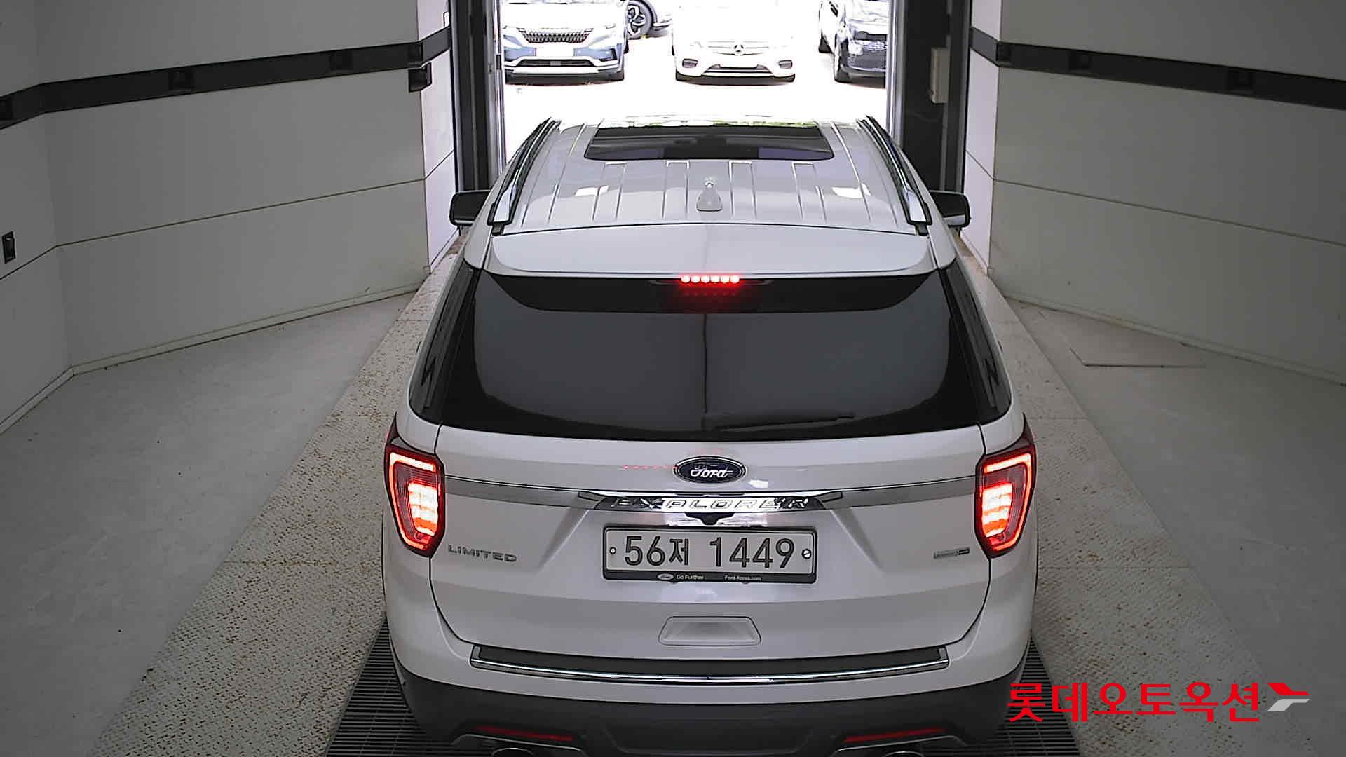 Ford Explorer 2.3 AWD 2019 Белый из Кореи, фото 5