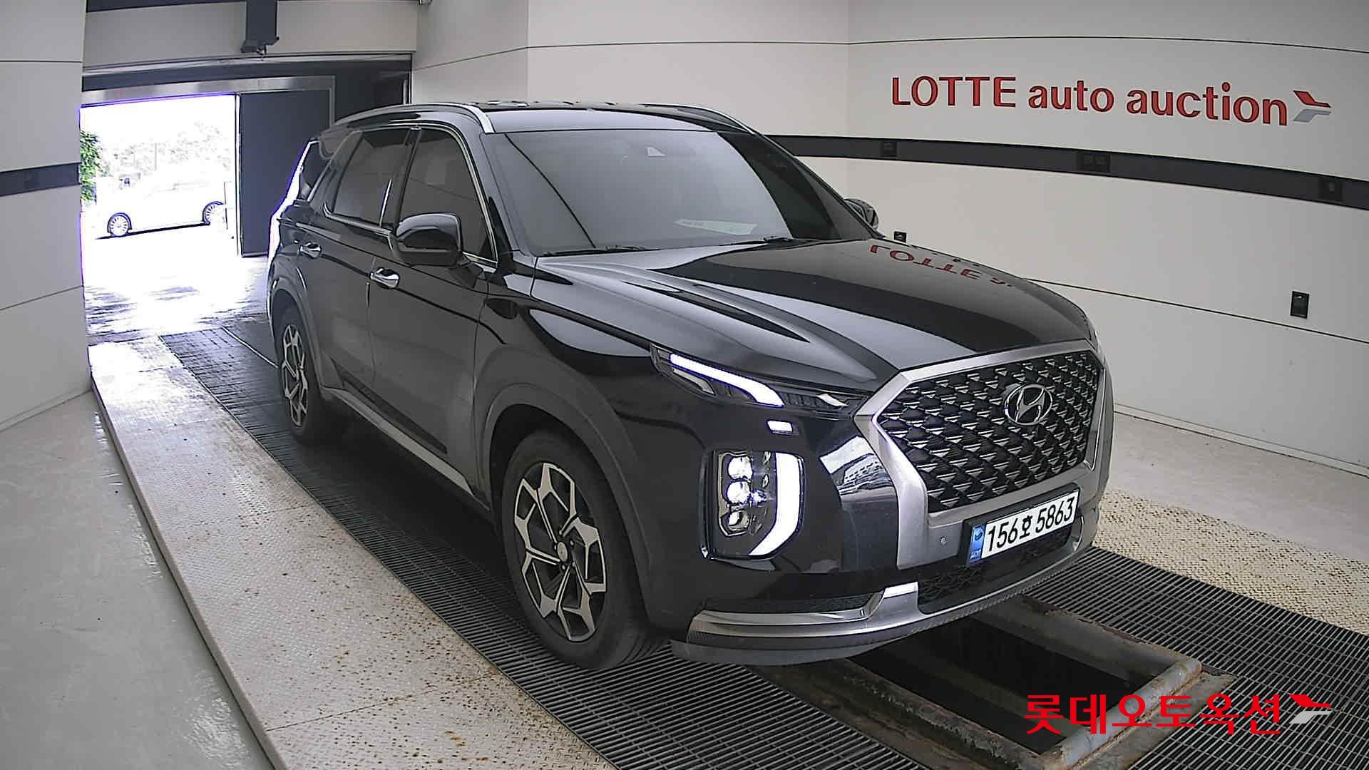 Hyundai Palisade 2022 Черный из Кореи, фото 2