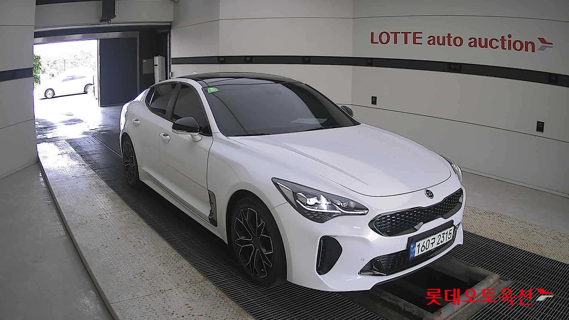 Kia Stinger 2018 Белый из Кореи, фото 2