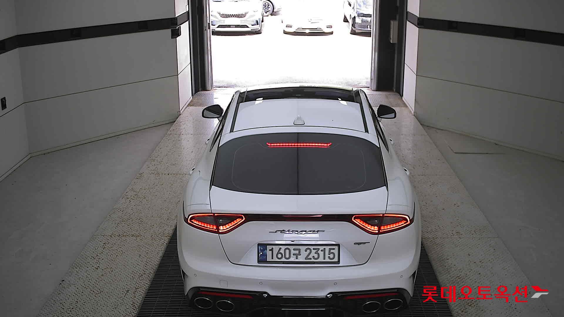 Kia Stinger 2018 Белый из Кореи, фото 5