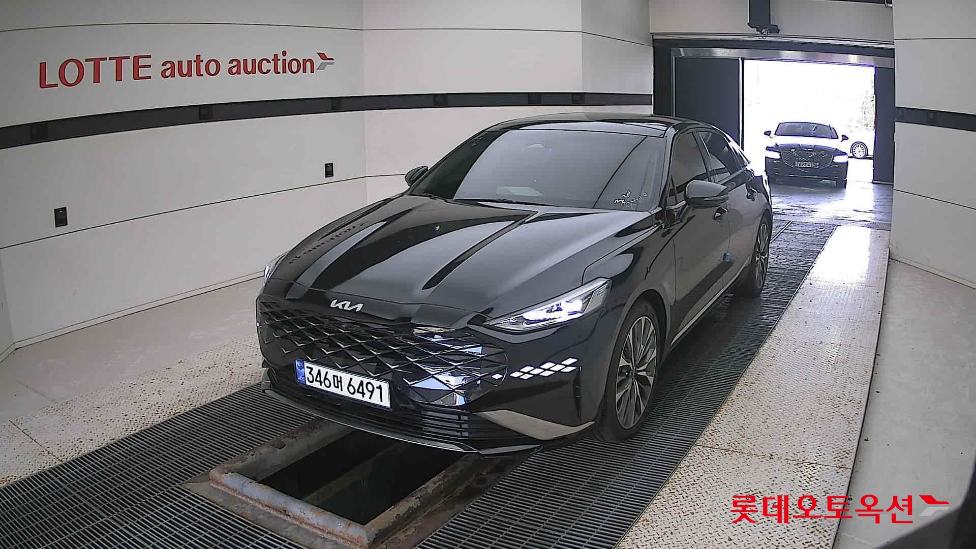 Kia K8 2022 Черный из Кореи