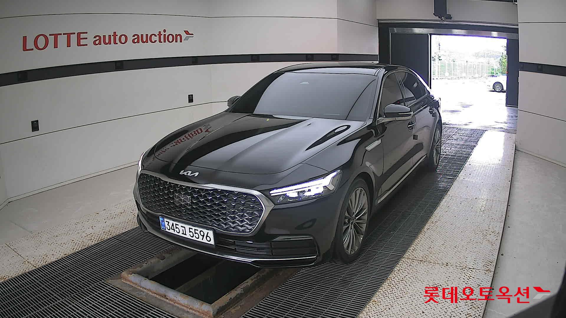 Kia K9 2022 Черный из Кореи