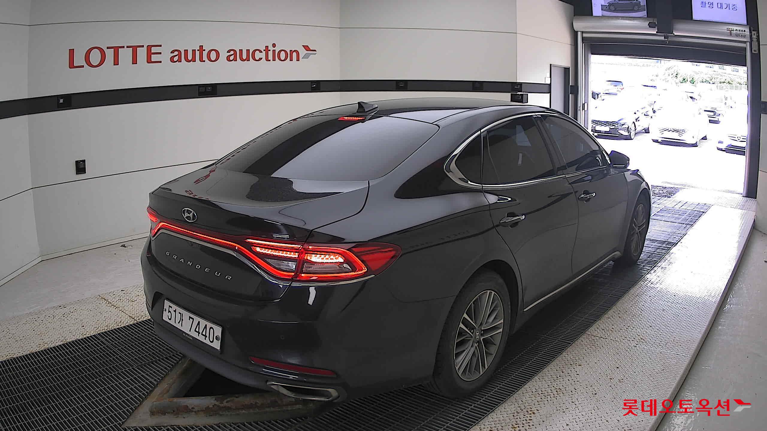 Hyundai Grandeur 2018 Черный из Кореи, фото 4