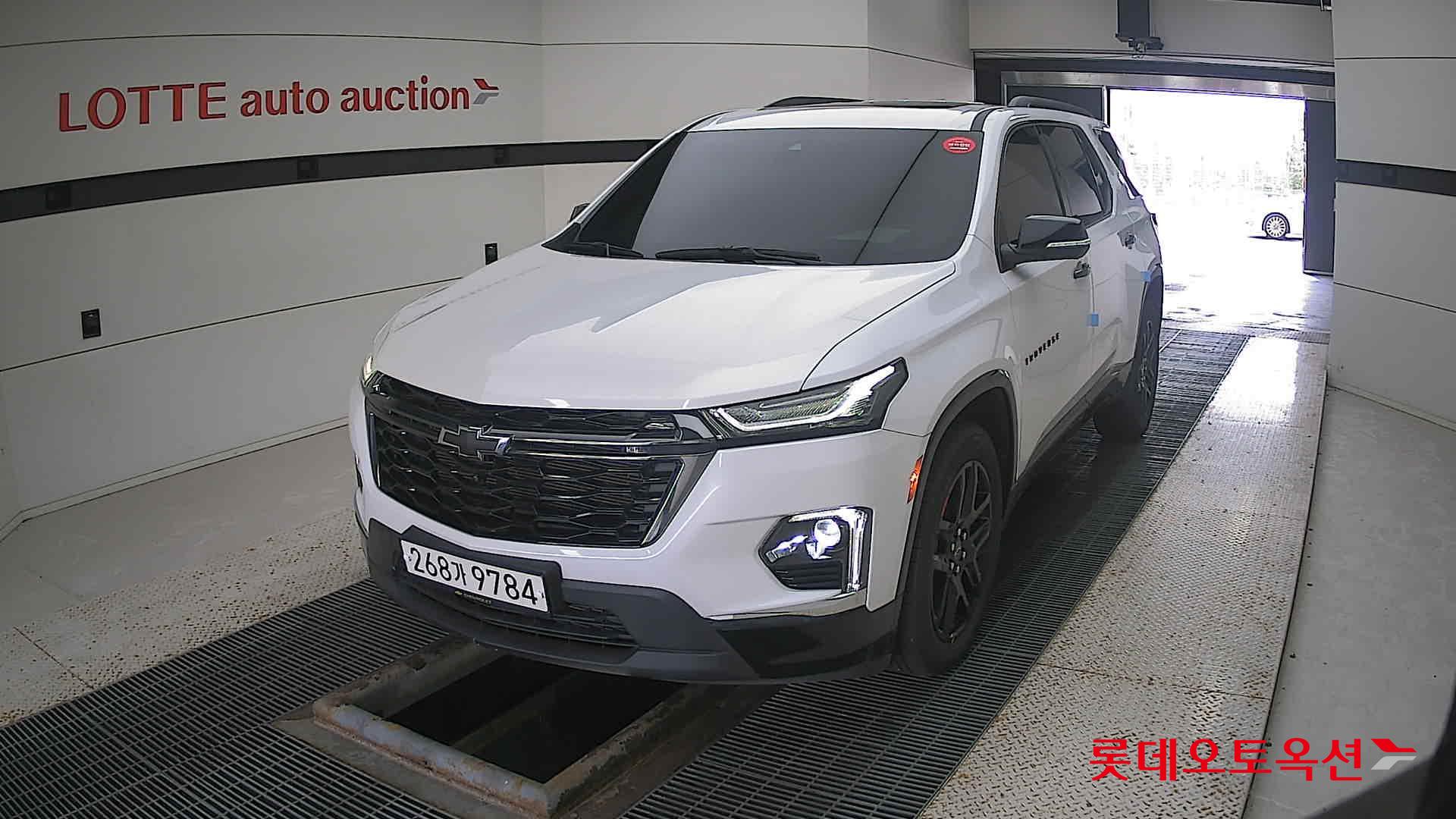 Korea G M Traverse AWD 2022 Белый из Кореи