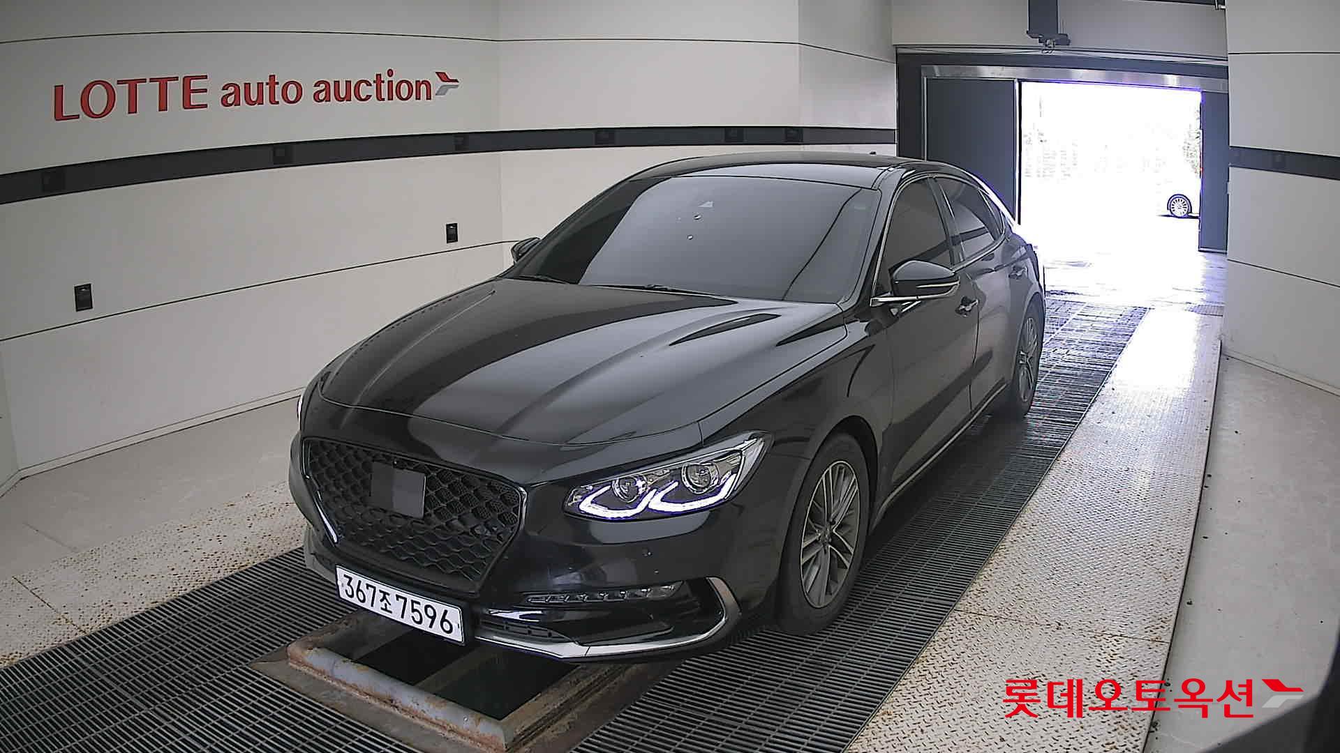 Hyundai Grandeur 2019 Черный из Кореи