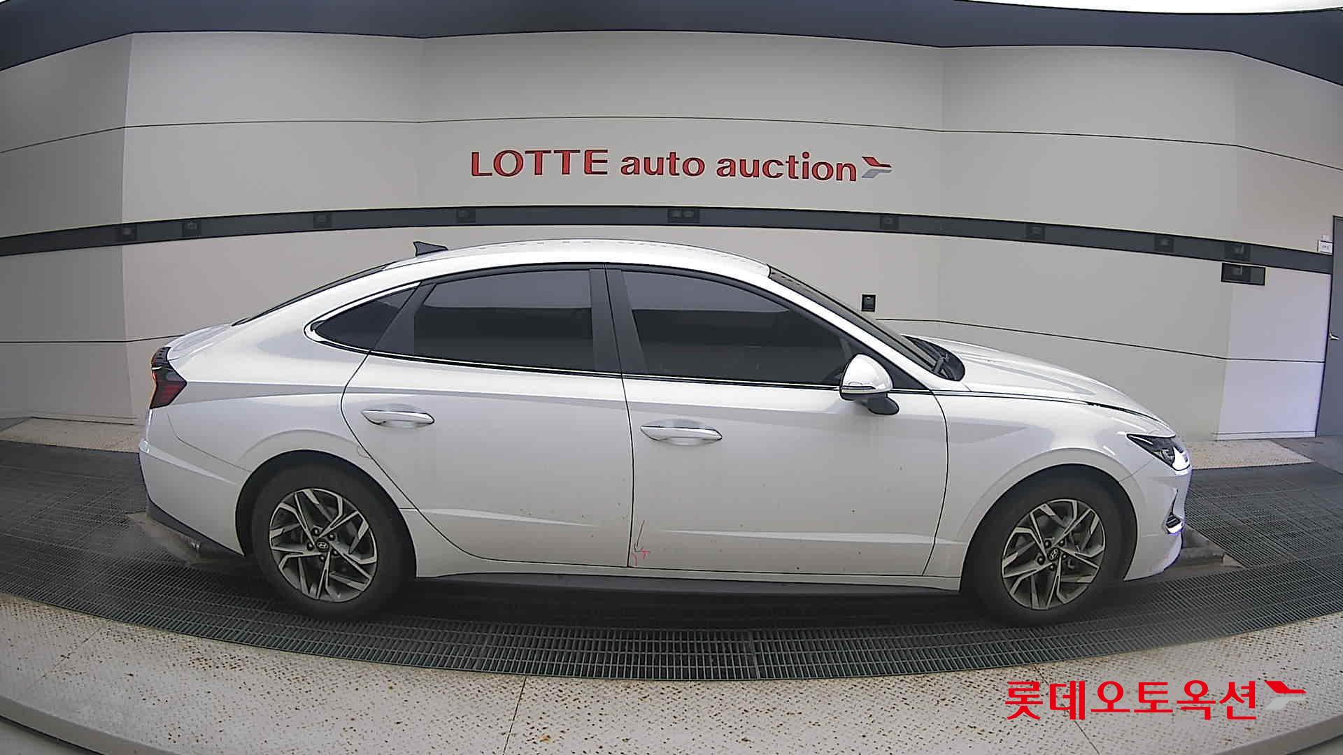 Hyundai Sonata 2021 White cream (optional) из Кореи, фото 3