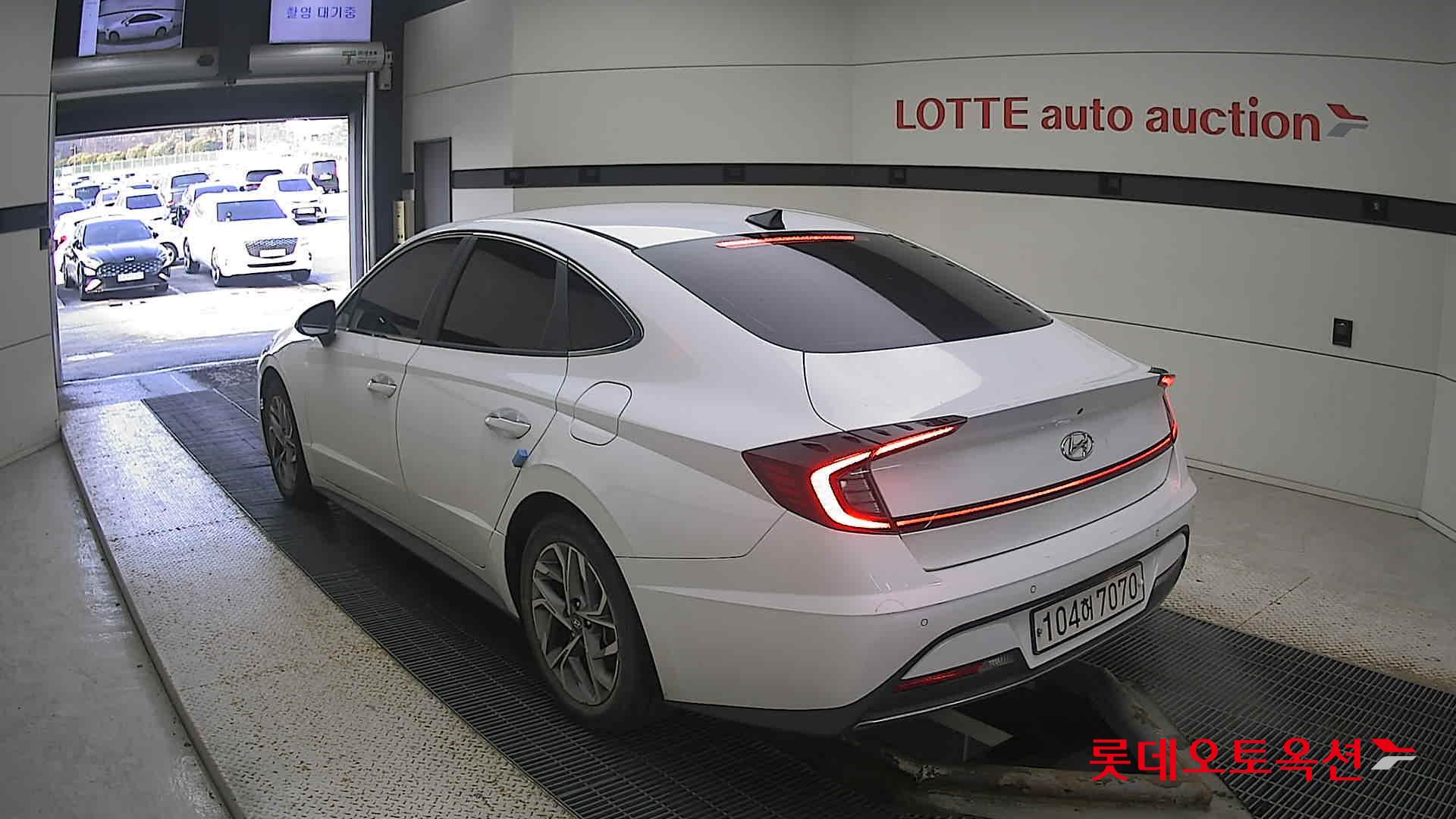 Hyundai Sonata 2021 White cream (optional) из Кореи, фото 6