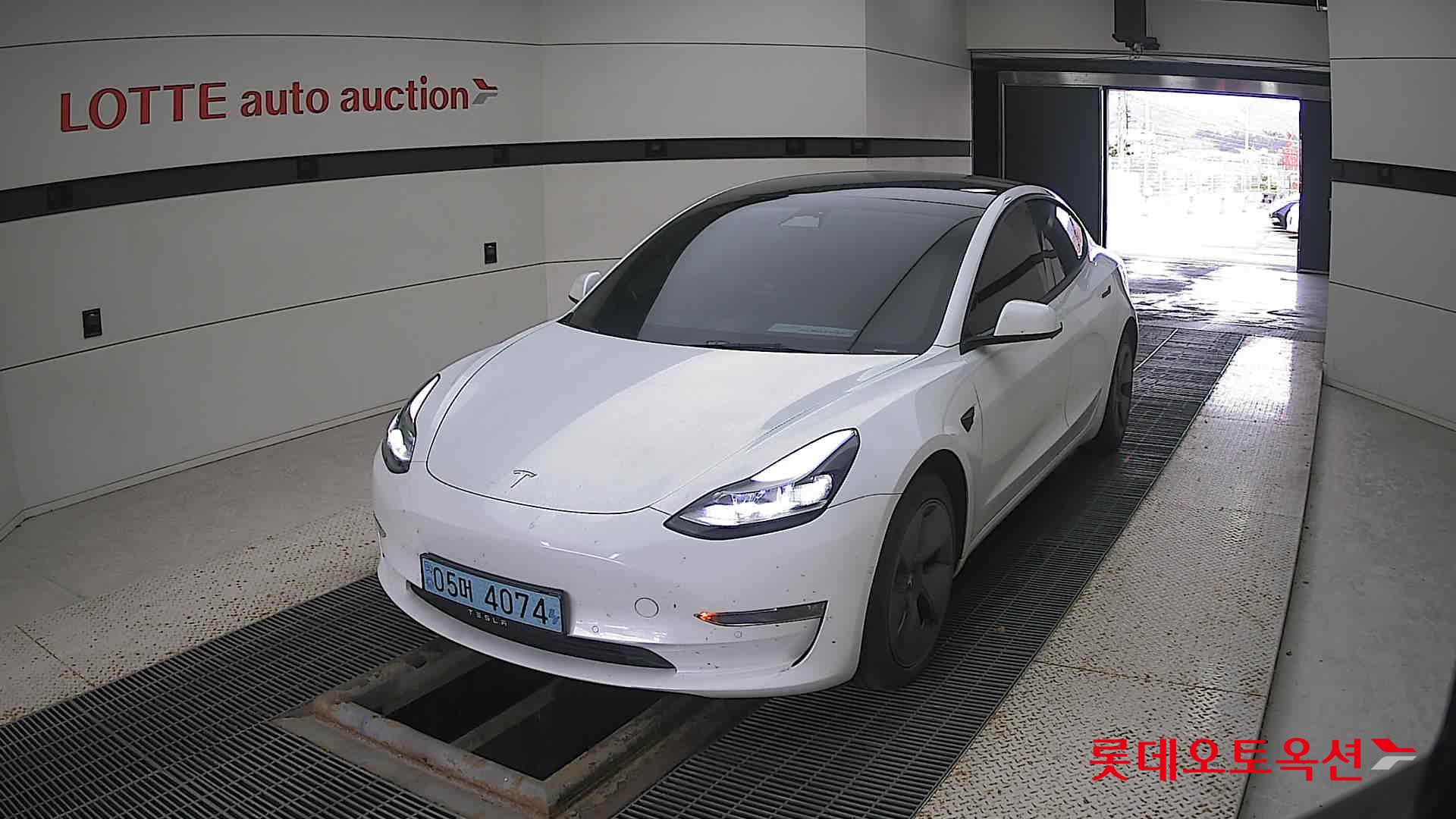 Tesla Model 3 Long Range 2022 Белый из Кореи