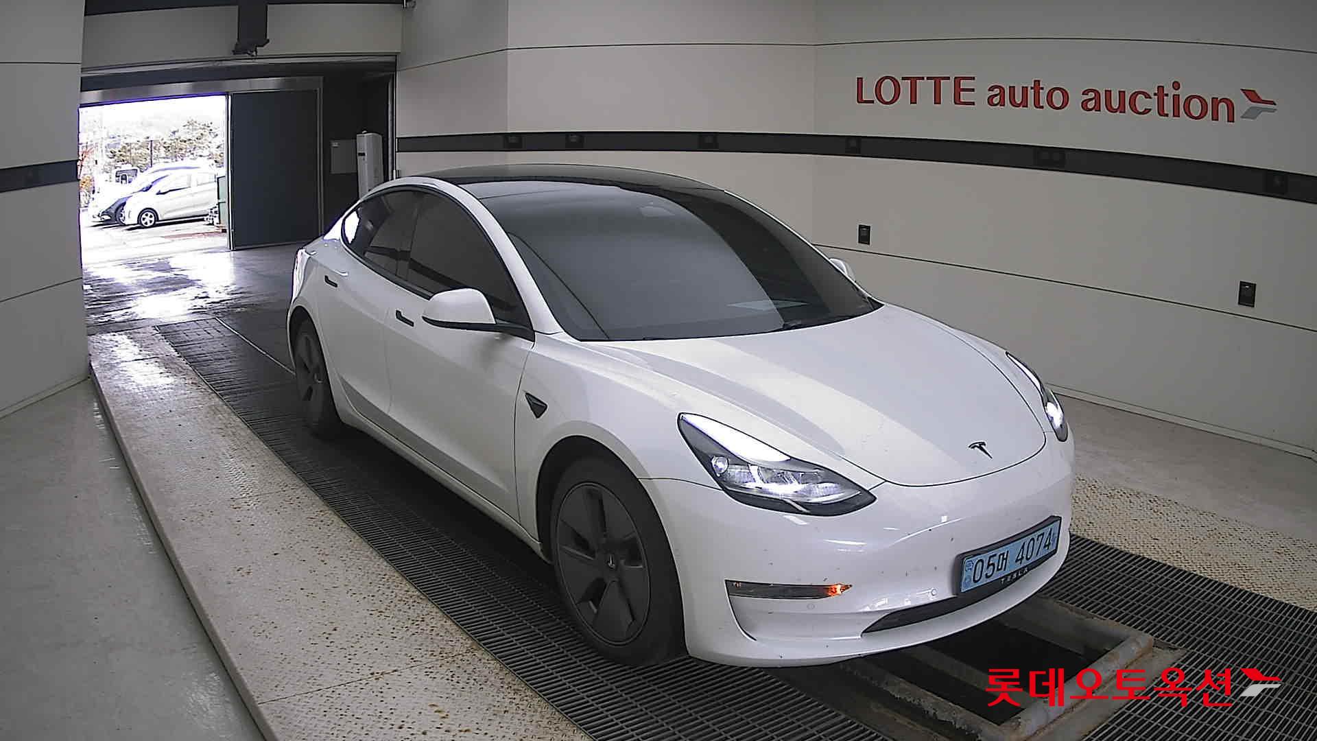 Tesla Model 3 Long Range 2022 Белый из Кореи, фото 2