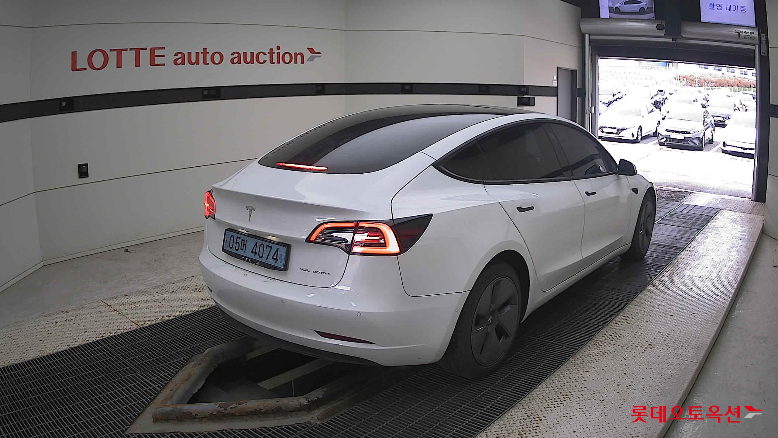 Tesla Model 3 Long Range 2022 Белый из Кореи, фото 4