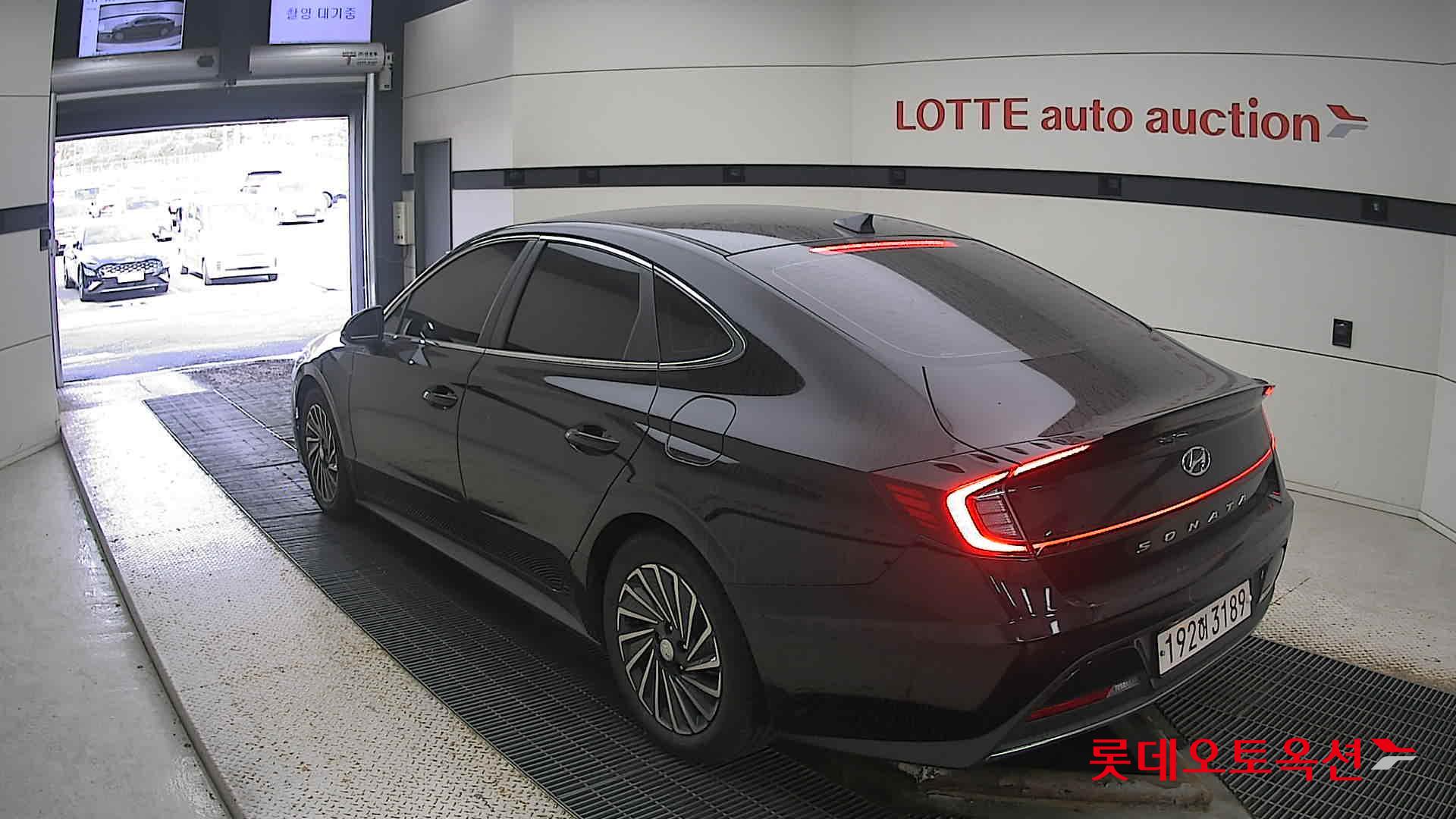 Hyundai Sonata Hybrid 2023 Abyss Black Pearl из Кореи, фото 6