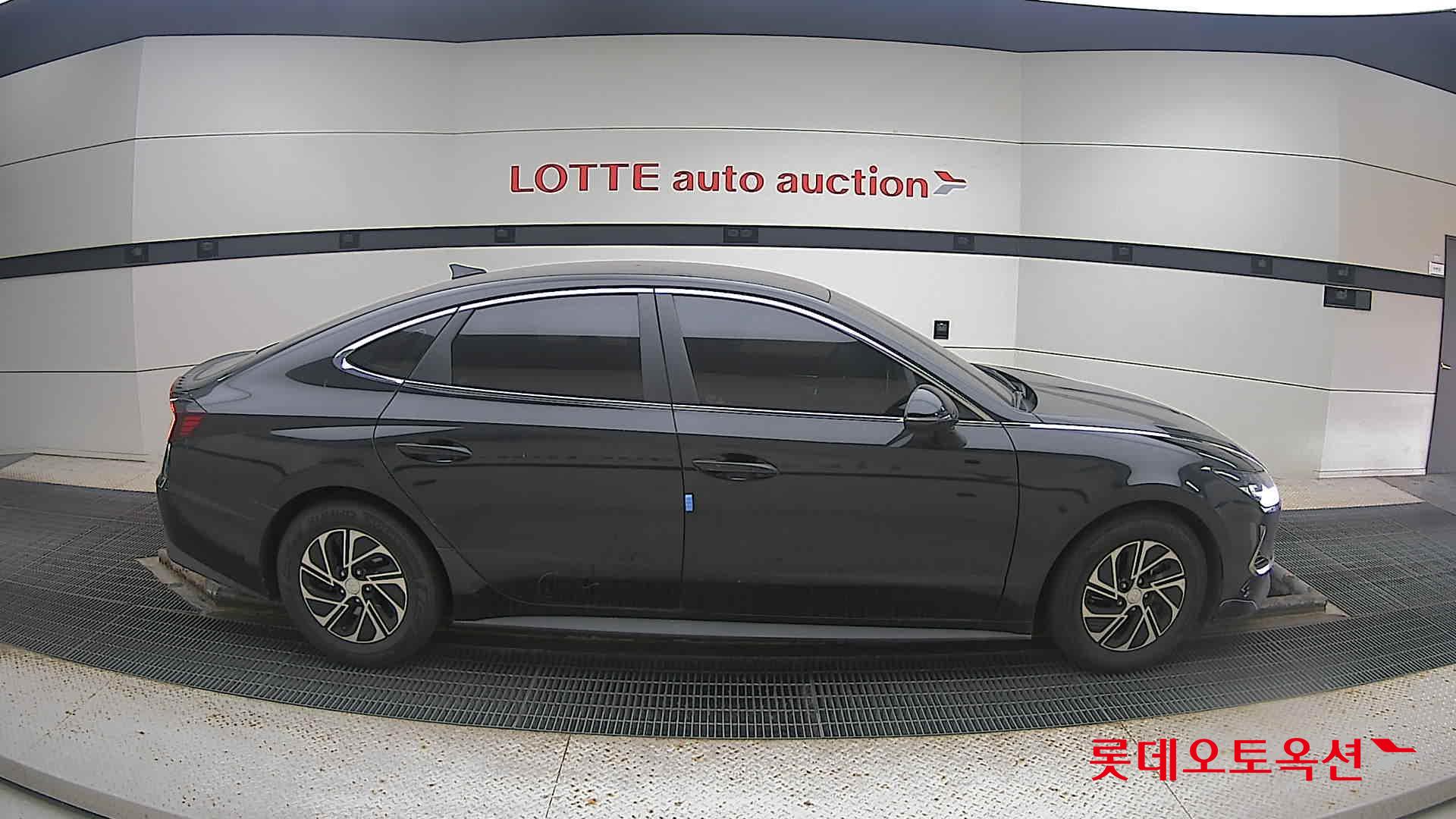 Hyundai Sonata Hybrid 2022 Midnight Black Pearl из Кореи, фото 3