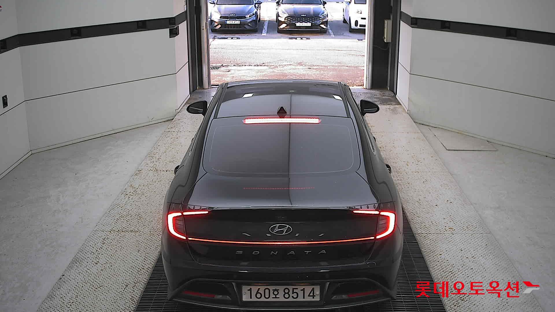 Hyundai Sonata Hybrid 2022 Midnight Black Pearl из Кореи, фото 5