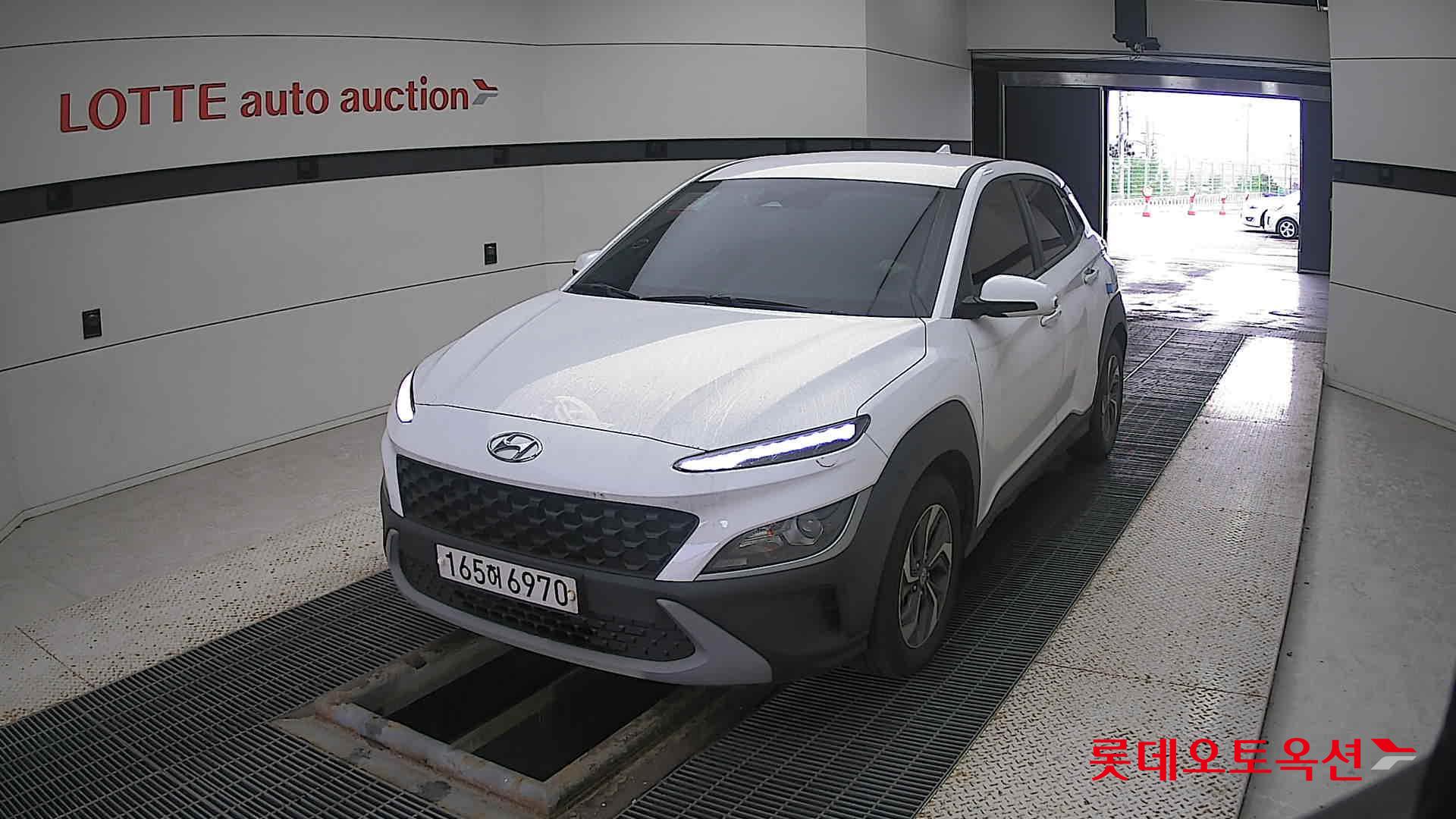 Hyundai Kona Hybrid 2022 Atlas White из Кореи