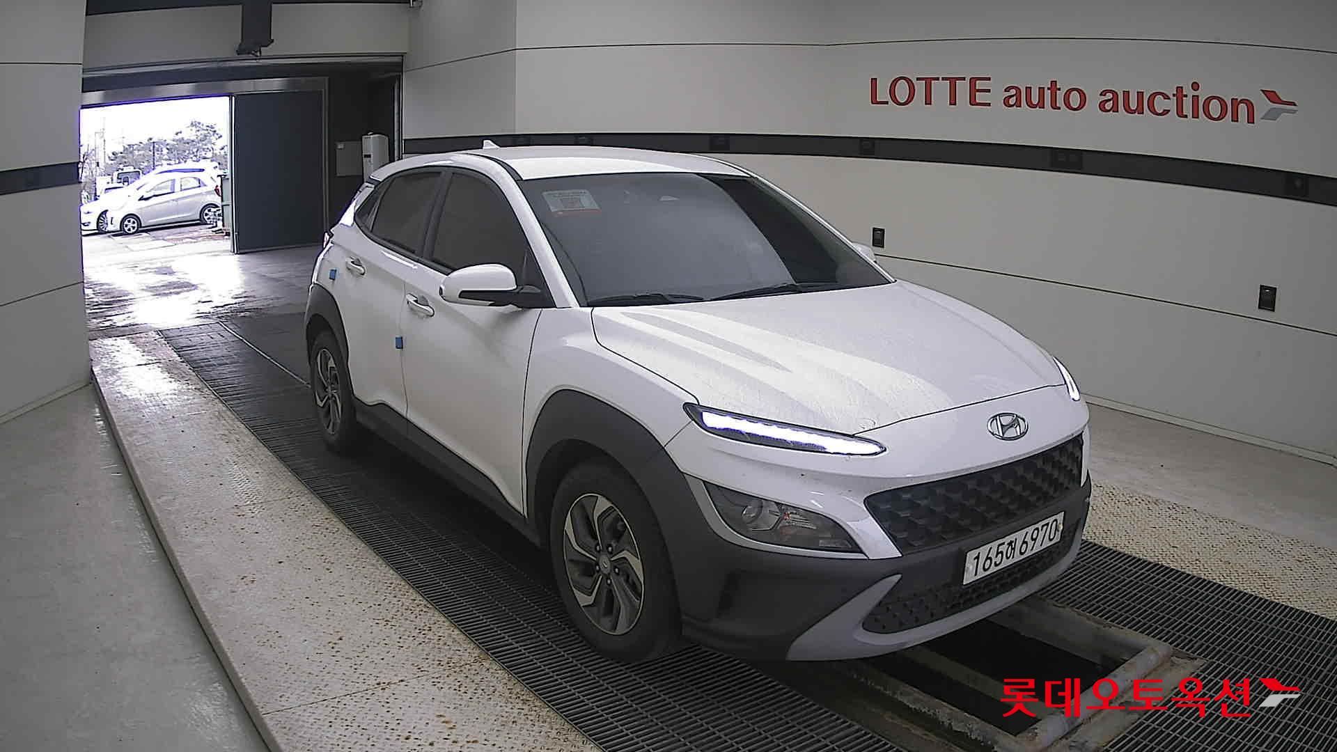Hyundai Kona Hybrid 2022 Atlas White из Кореи, фото 2