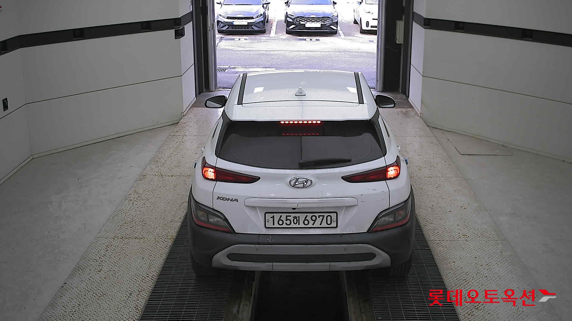 Hyundai Kona Hybrid 2022 Atlas White из Кореи, фото 5