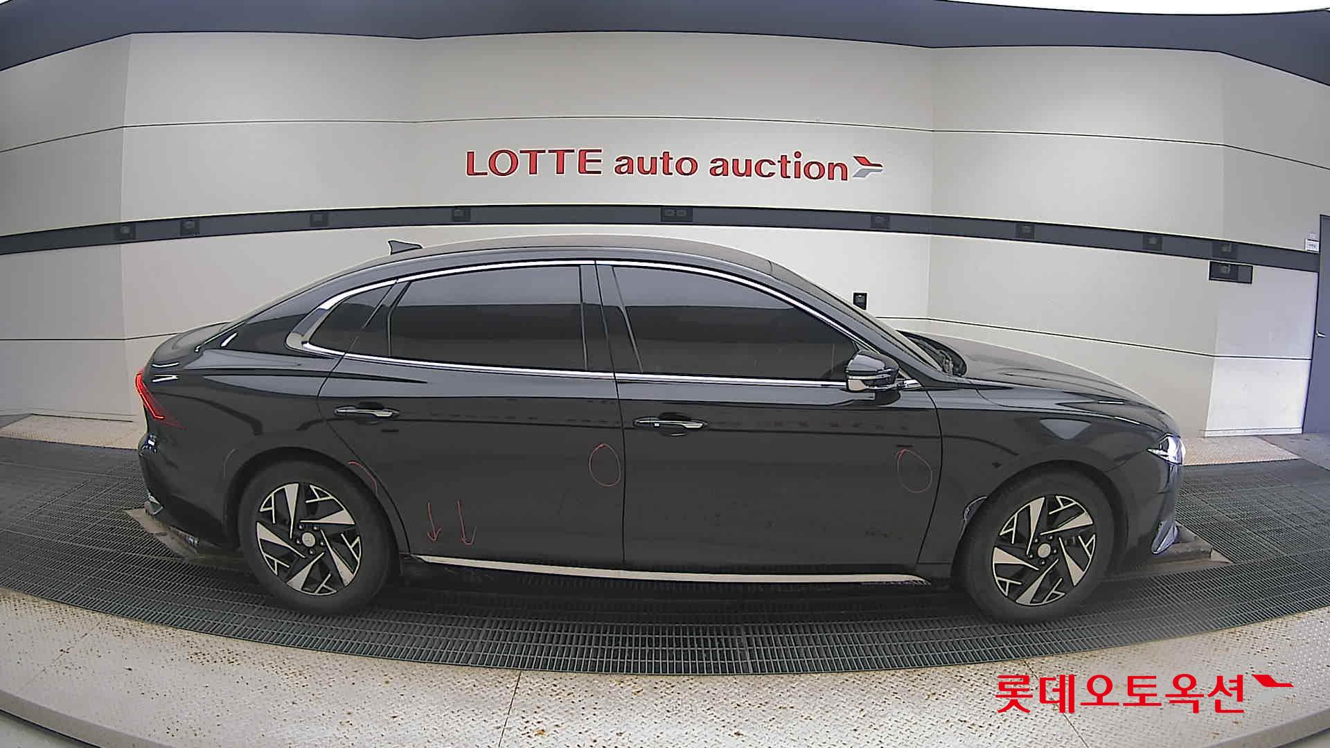 Hyundai Grandeur Hybrid 2020 Midnight Black из Кореи, фото 3