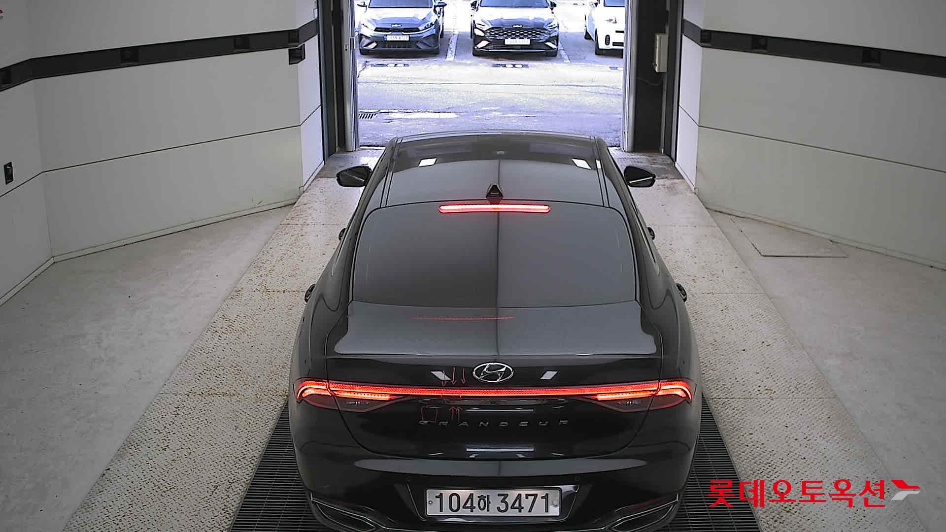 Hyundai Grandeur Hybrid 2020 Midnight Black из Кореи, фото 5