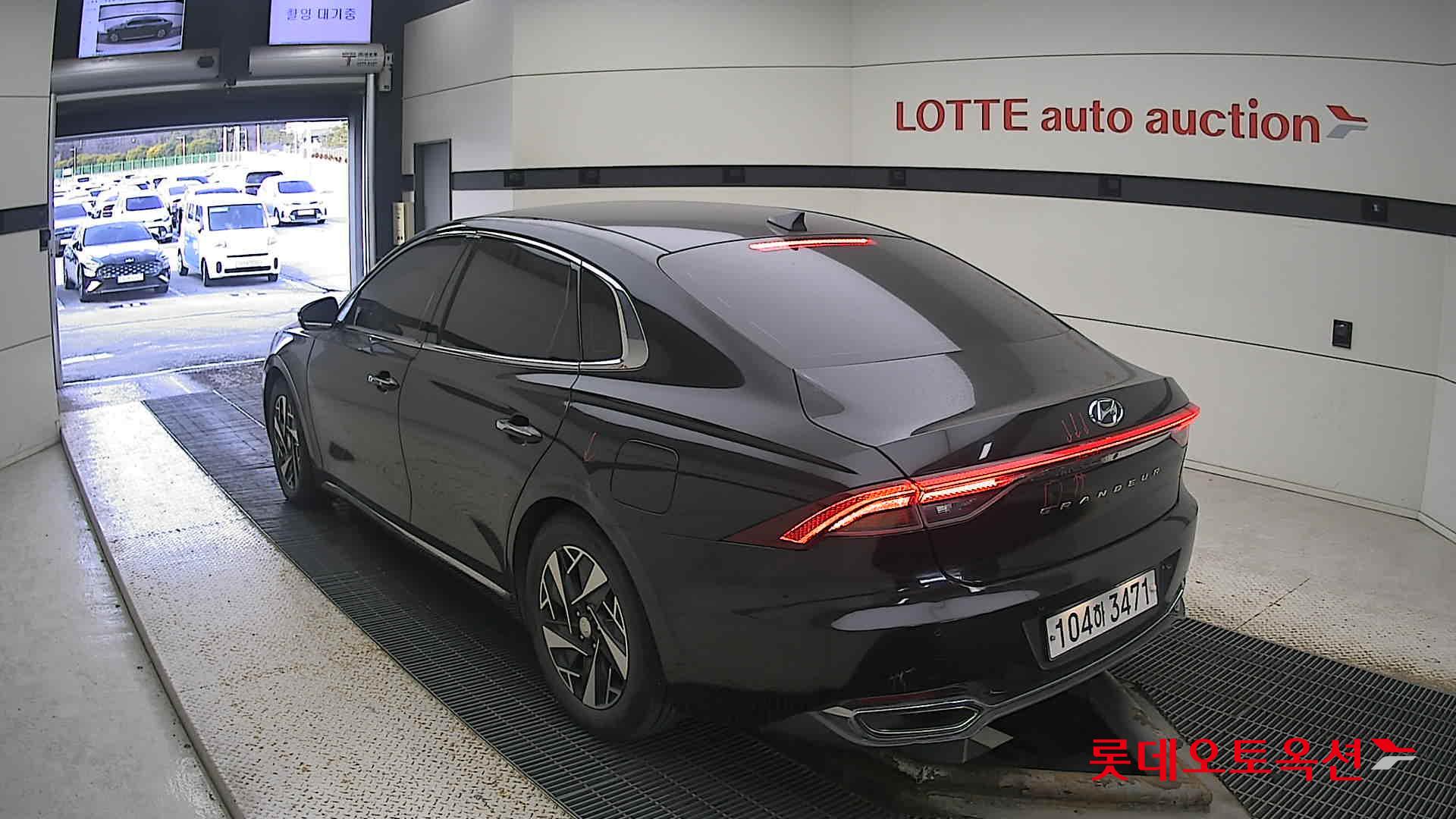 Hyundai Grandeur Hybrid 2020 Midnight Black из Кореи, фото 6