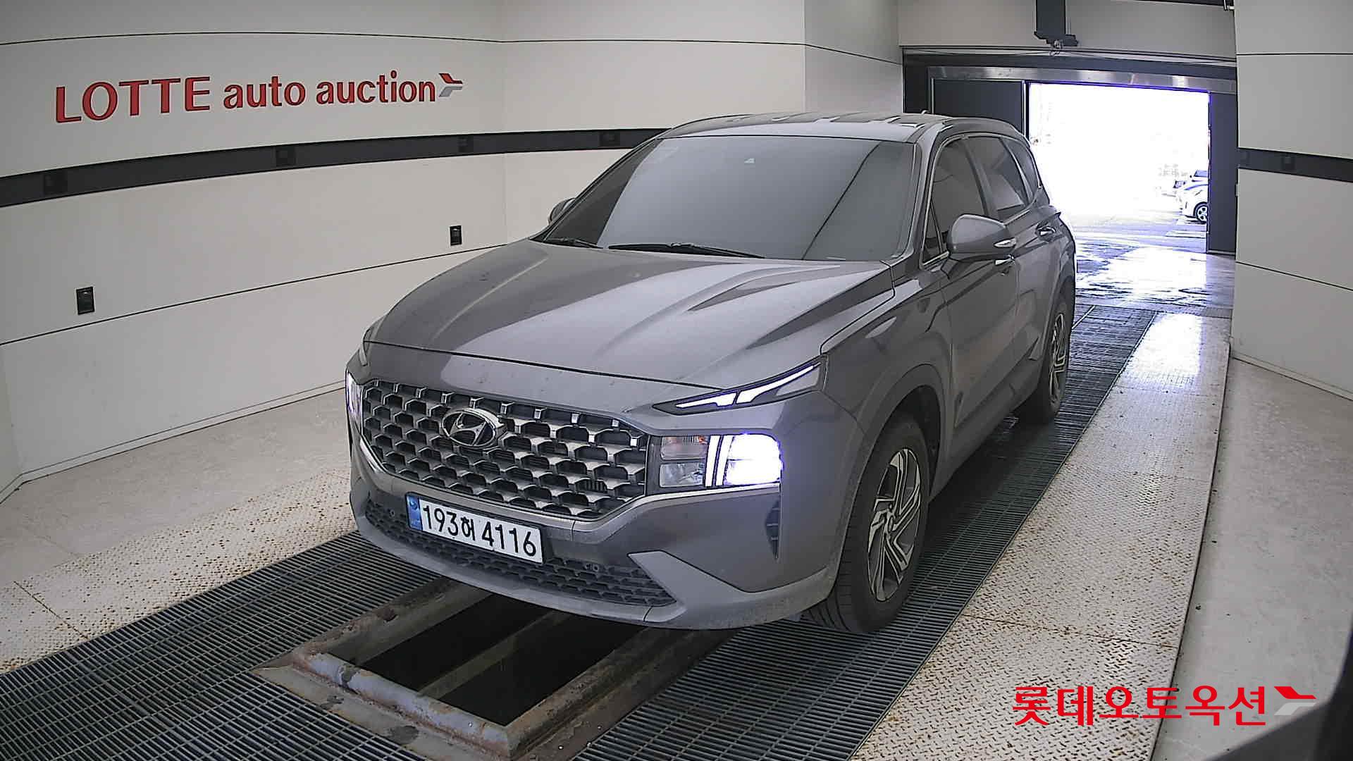 Hyundai Santa Fe 2022 Magnetic Grey Metallic из Кореи