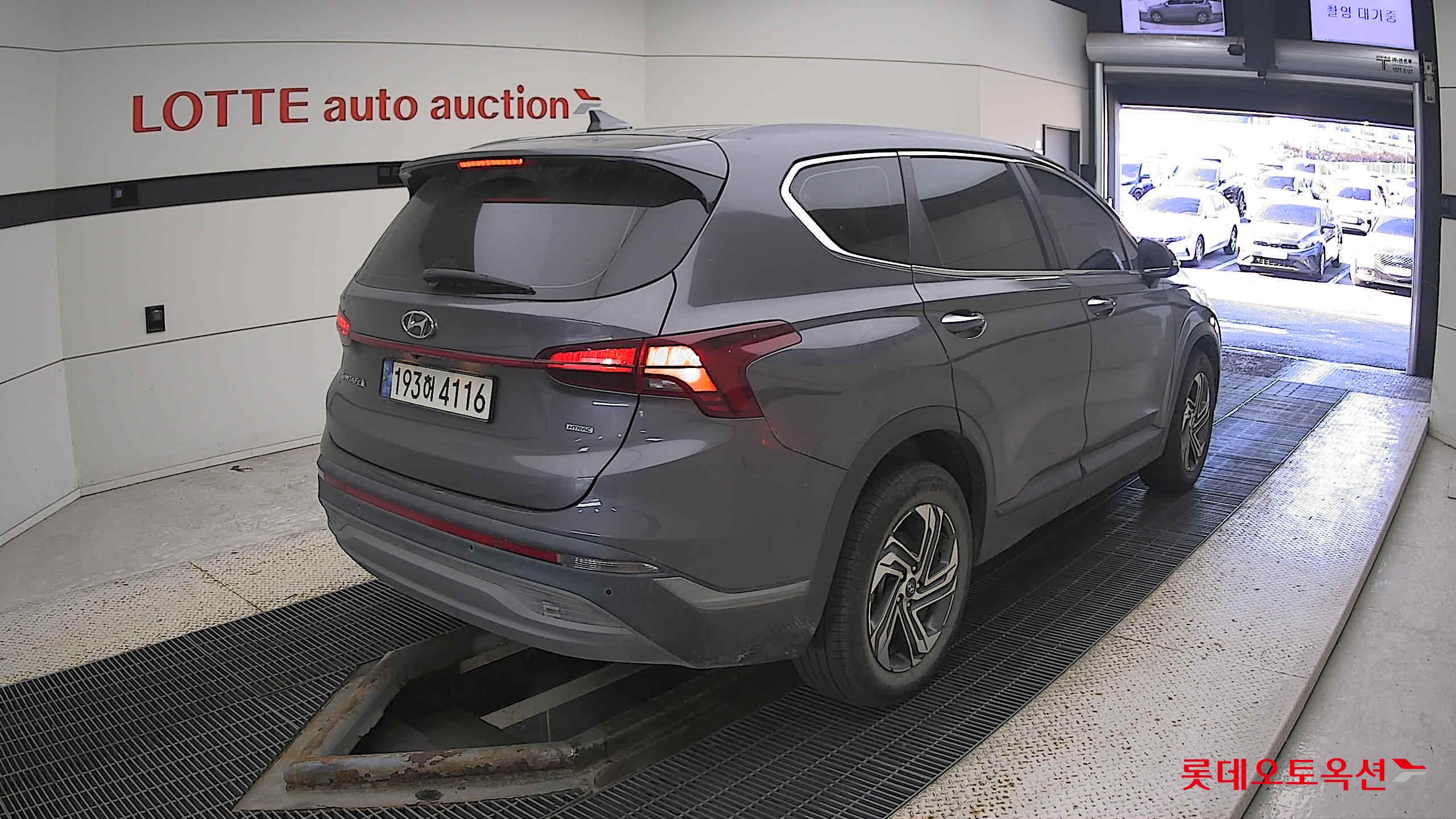 Hyundai Santa Fe 2022 Magnetic Grey Metallic из Кореи, фото 4