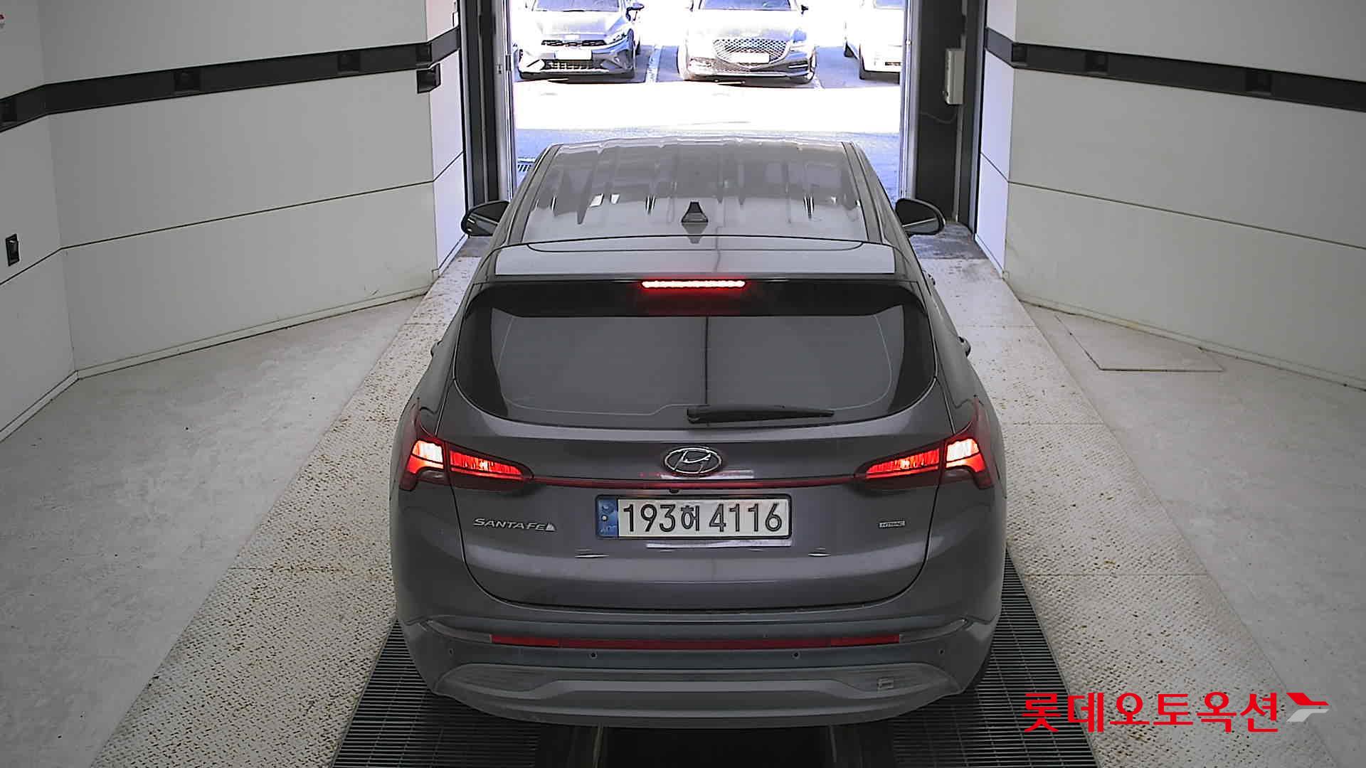 Hyundai Santa Fe 2022 Magnetic Grey Metallic из Кореи, фото 5