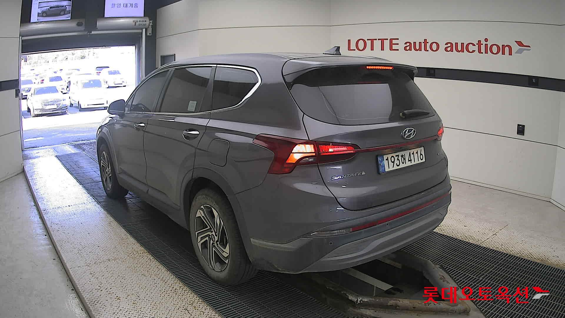 Hyundai Santa Fe 2022 Magnetic Grey Metallic из Кореи, фото 6