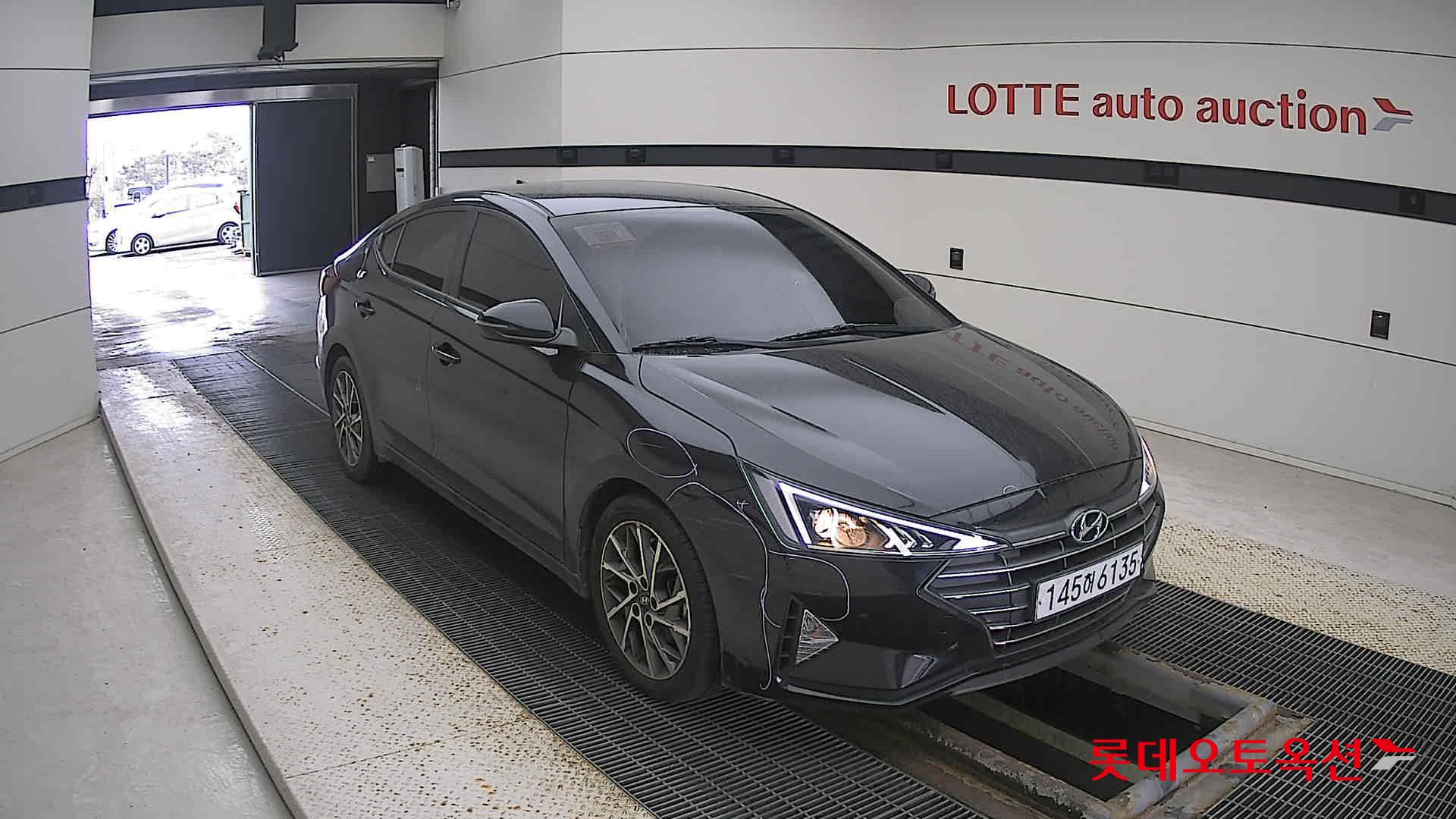 Hyundai Avante 2020 Phantom Black из Кореи, фото 2