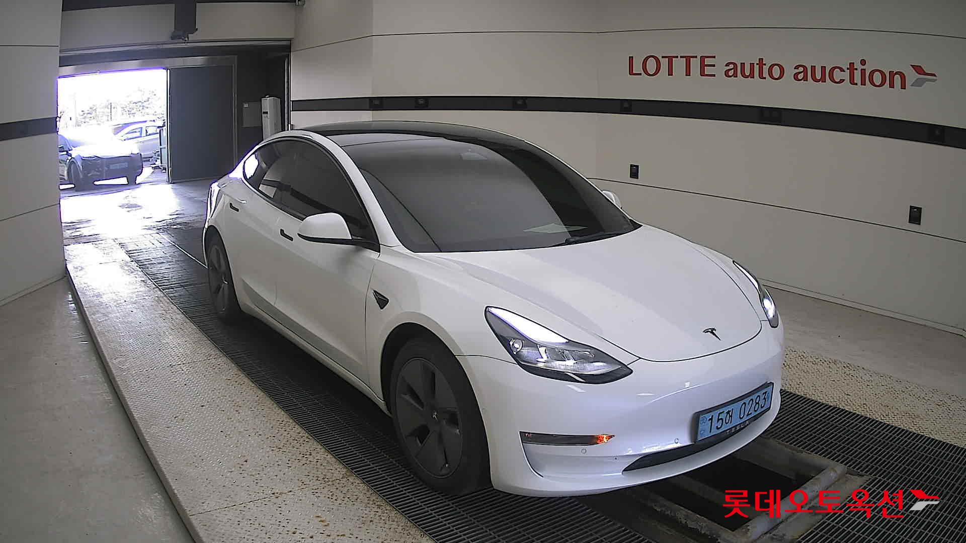 Tesla Model 3 Long Range 2022 Pearl White Multi-coat из Кореи, фото 2
