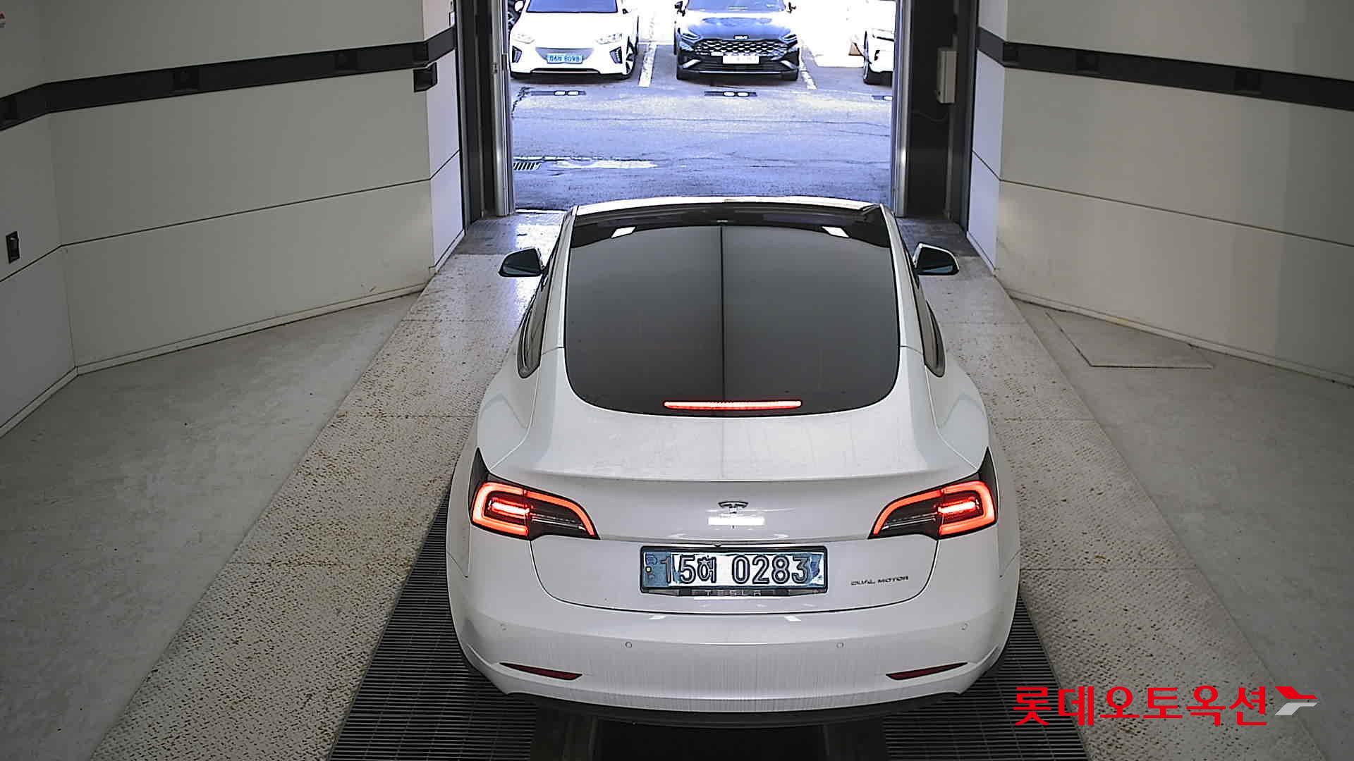 Tesla Model 3 Long Range 2022 Pearl White Multi-coat из Кореи, фото 5