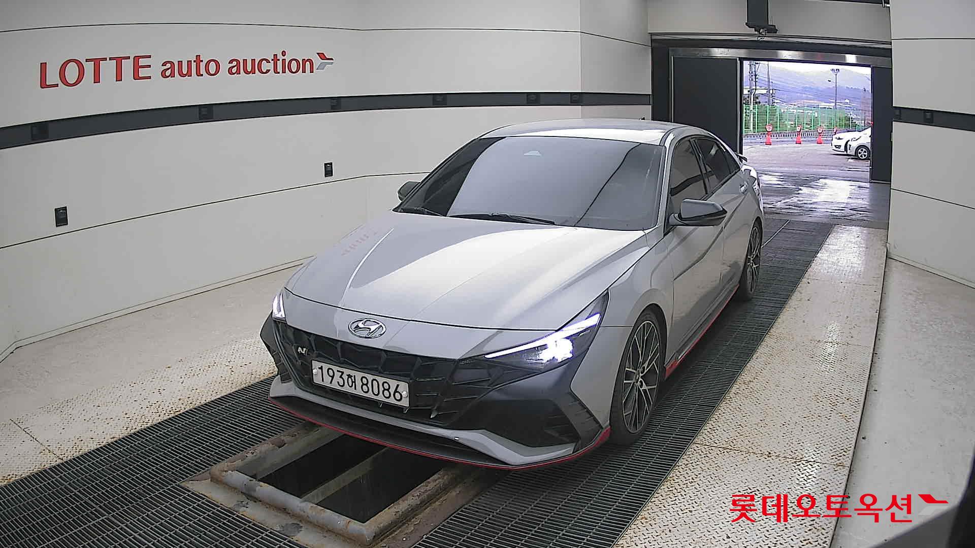 Hyundai Avante N 2023 Cyber Grey Metallic из Кореи