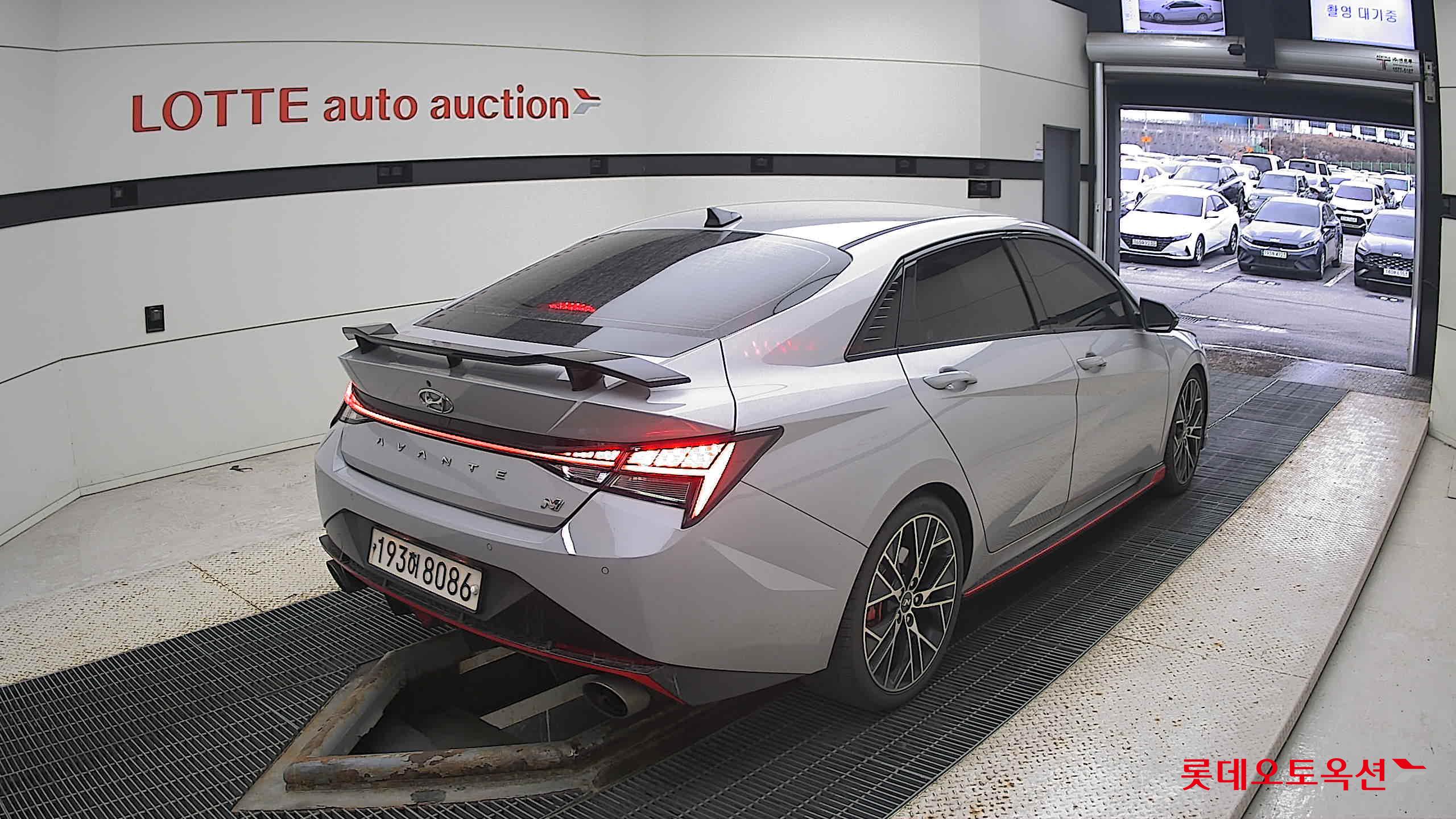 Hyundai Avante N 2023 Cyber Grey Metallic из Кореи, фото 4