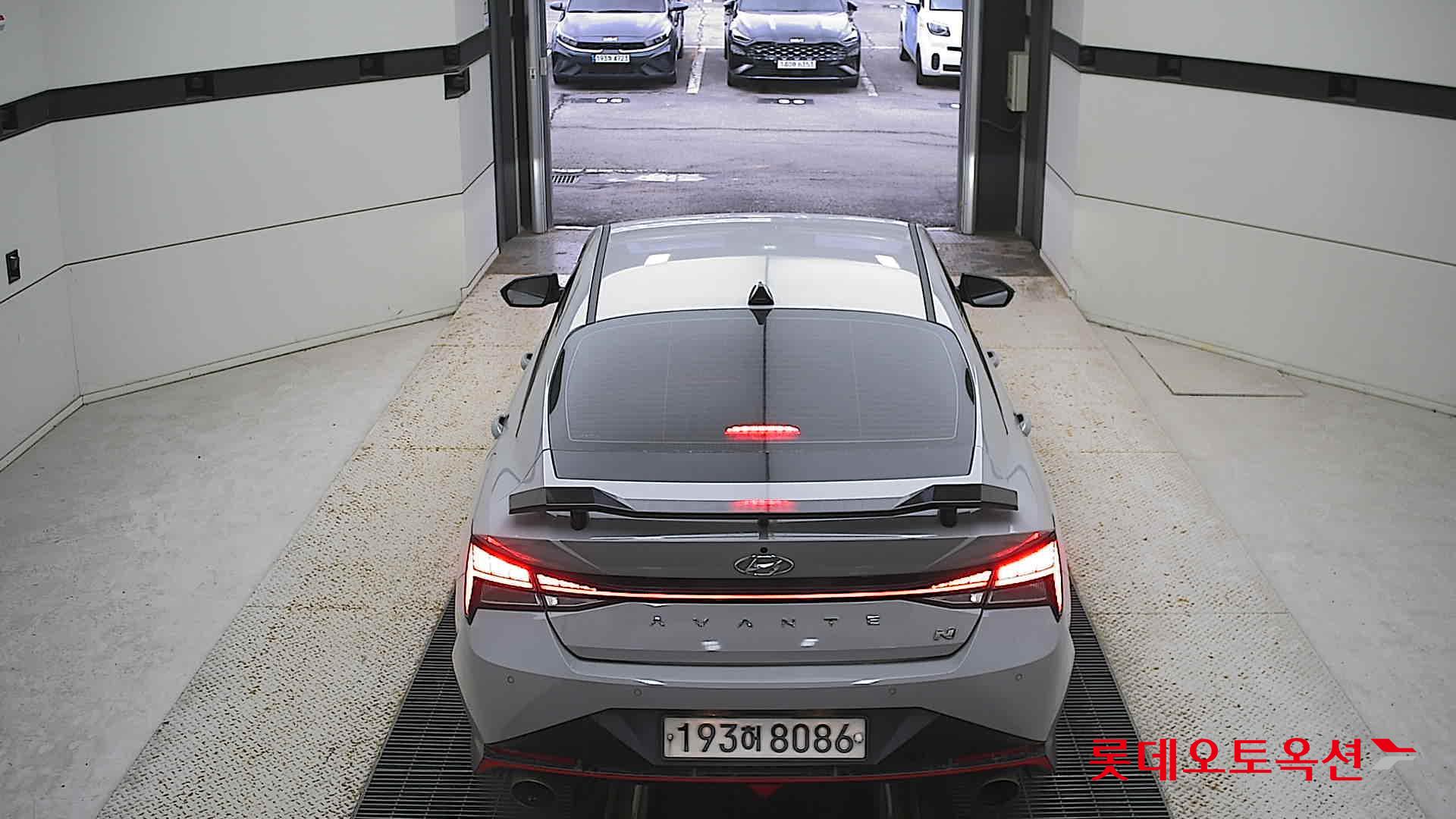 Hyundai Avante N 2023 Cyber Grey Metallic из Кореи, фото 5