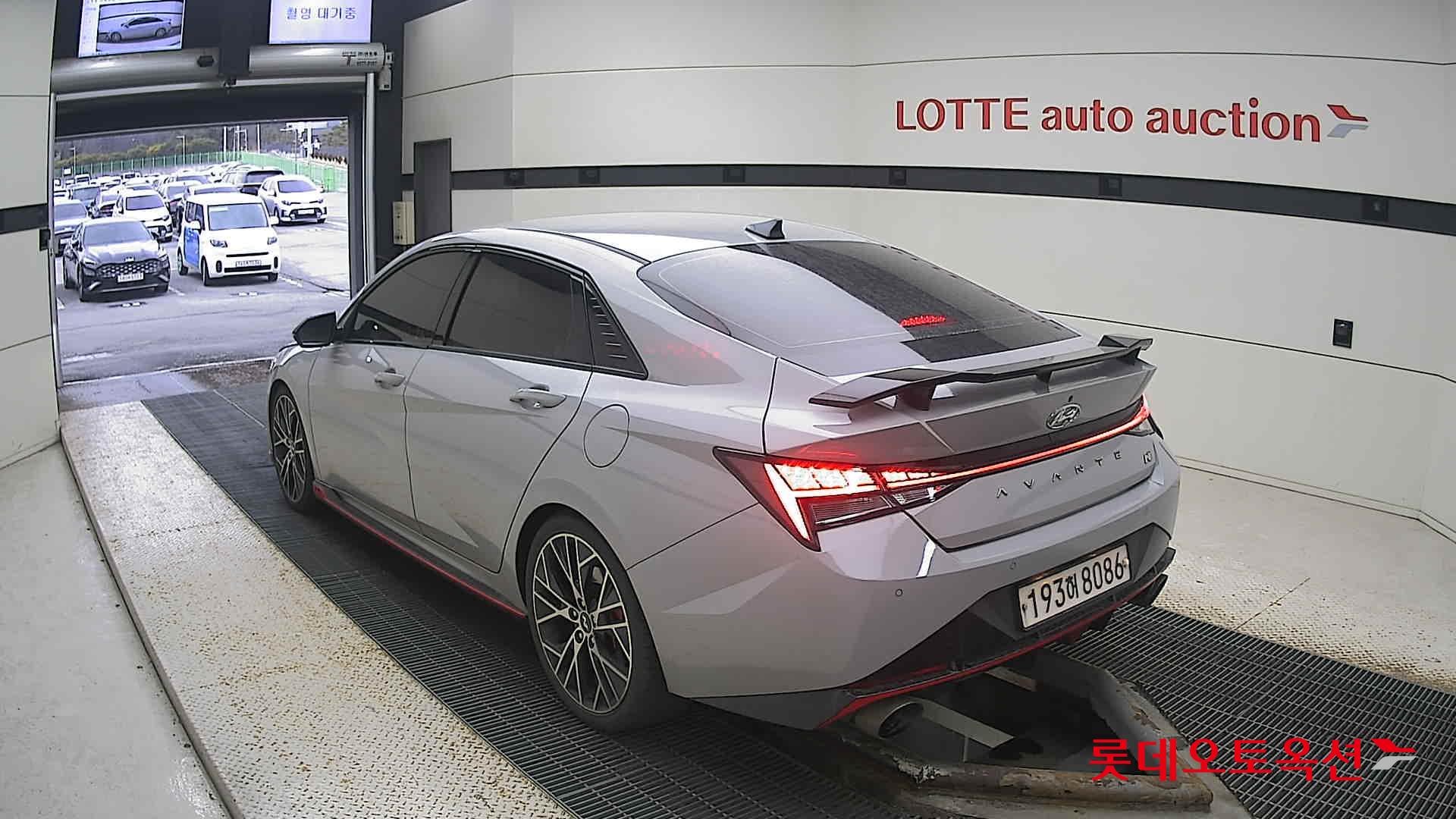 Hyundai Avante N 2023 Cyber Grey Metallic из Кореи, фото 6