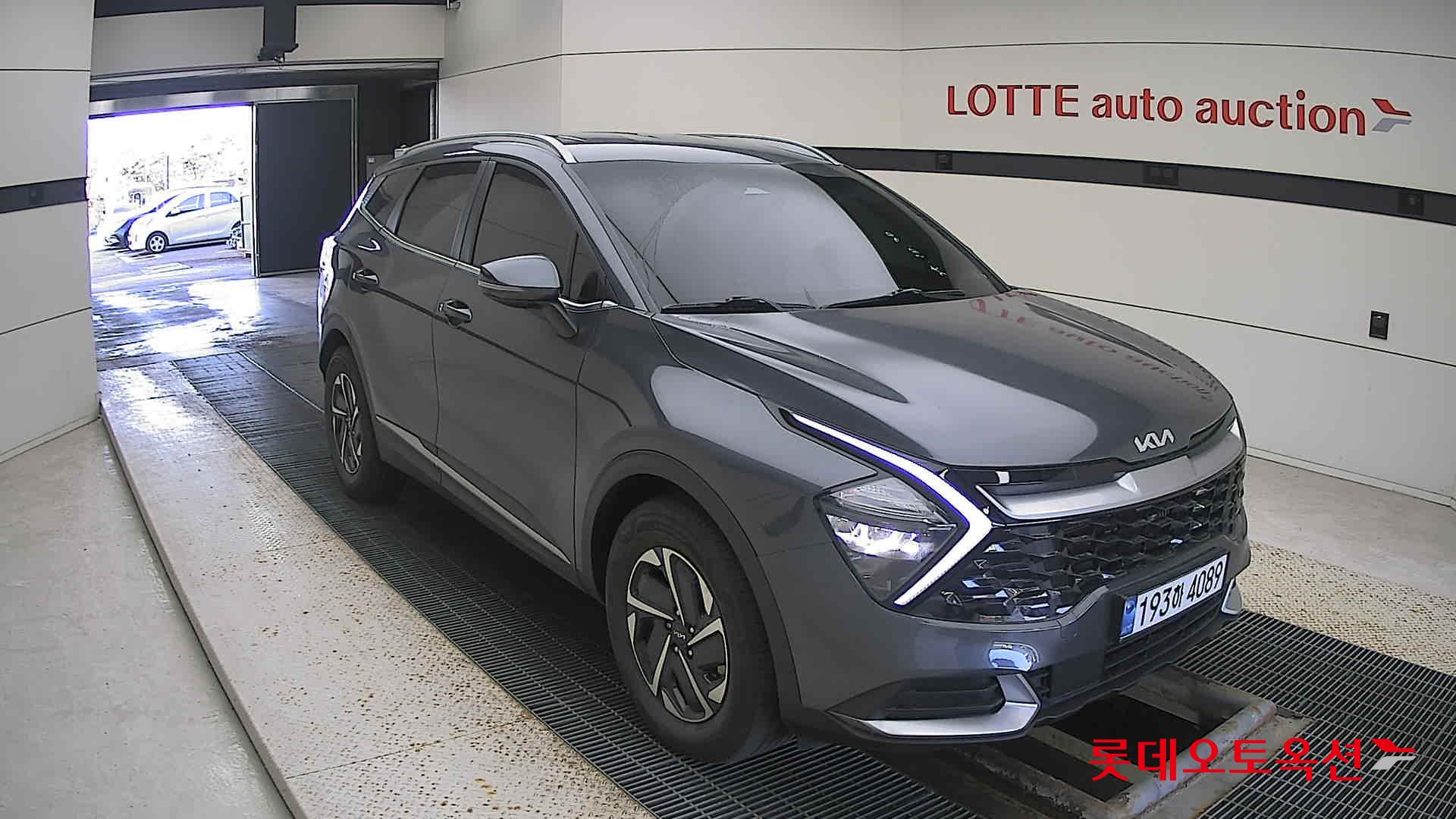 Kia Sportage Hybrid 2022 Gravity Gray из Кореи, фото 2