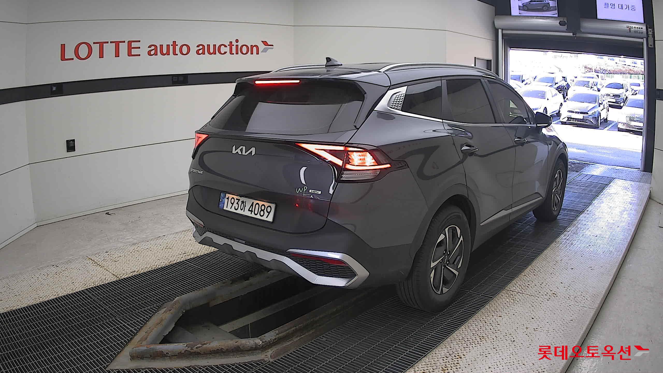 Kia Sportage Hybrid 2022 Gravity Gray из Кореи, фото 4