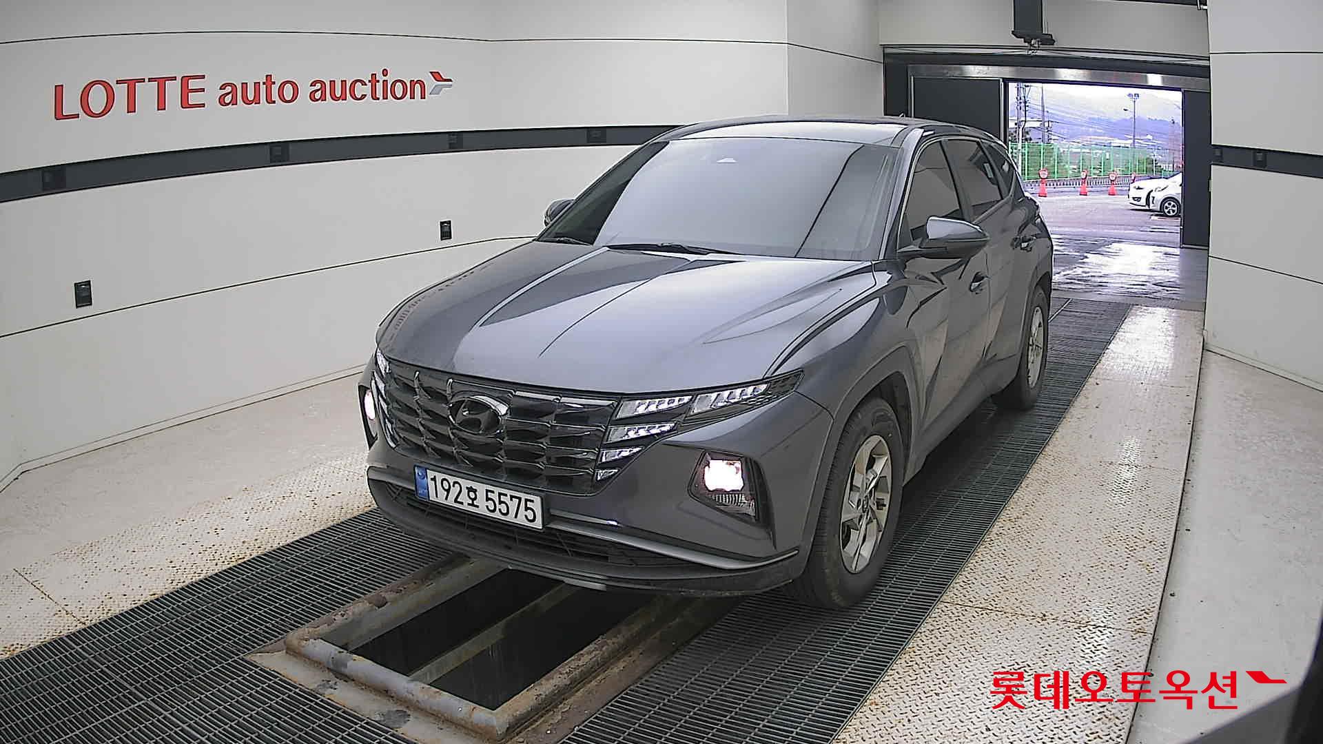 Hyundai Tucson 2023 Titanium Grey Metallic из Кореи