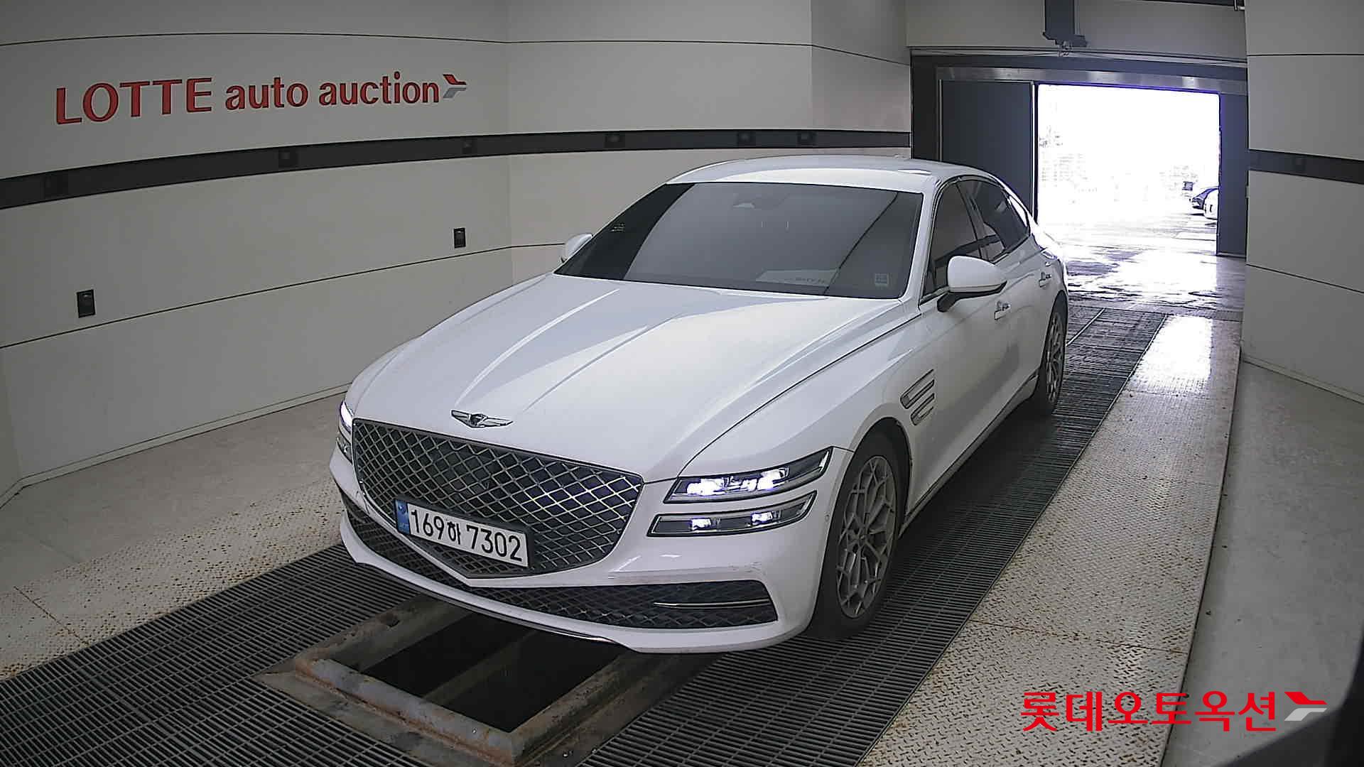 Hyundai G80 2022 Uyuni White из Кореи