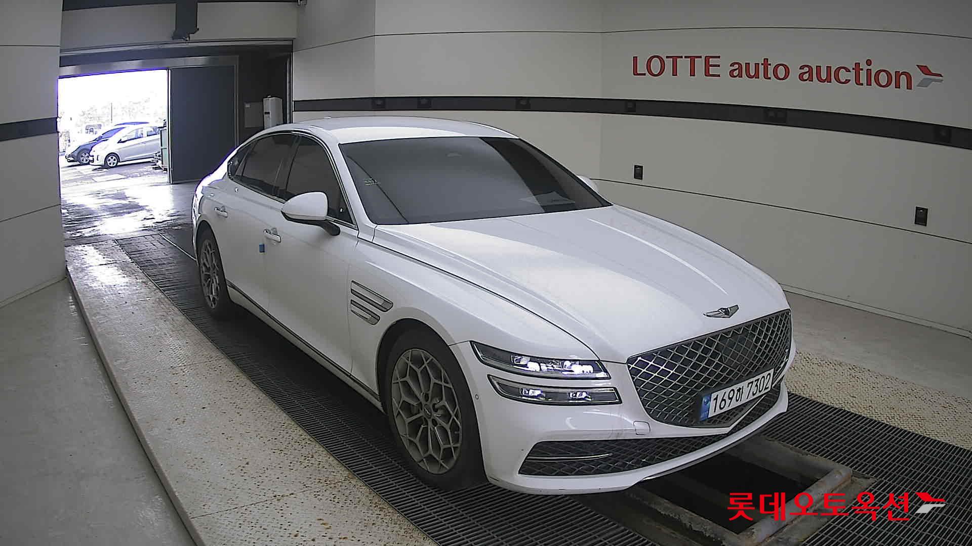 Hyundai G80 2022 Uyuni White из Кореи, фото 2