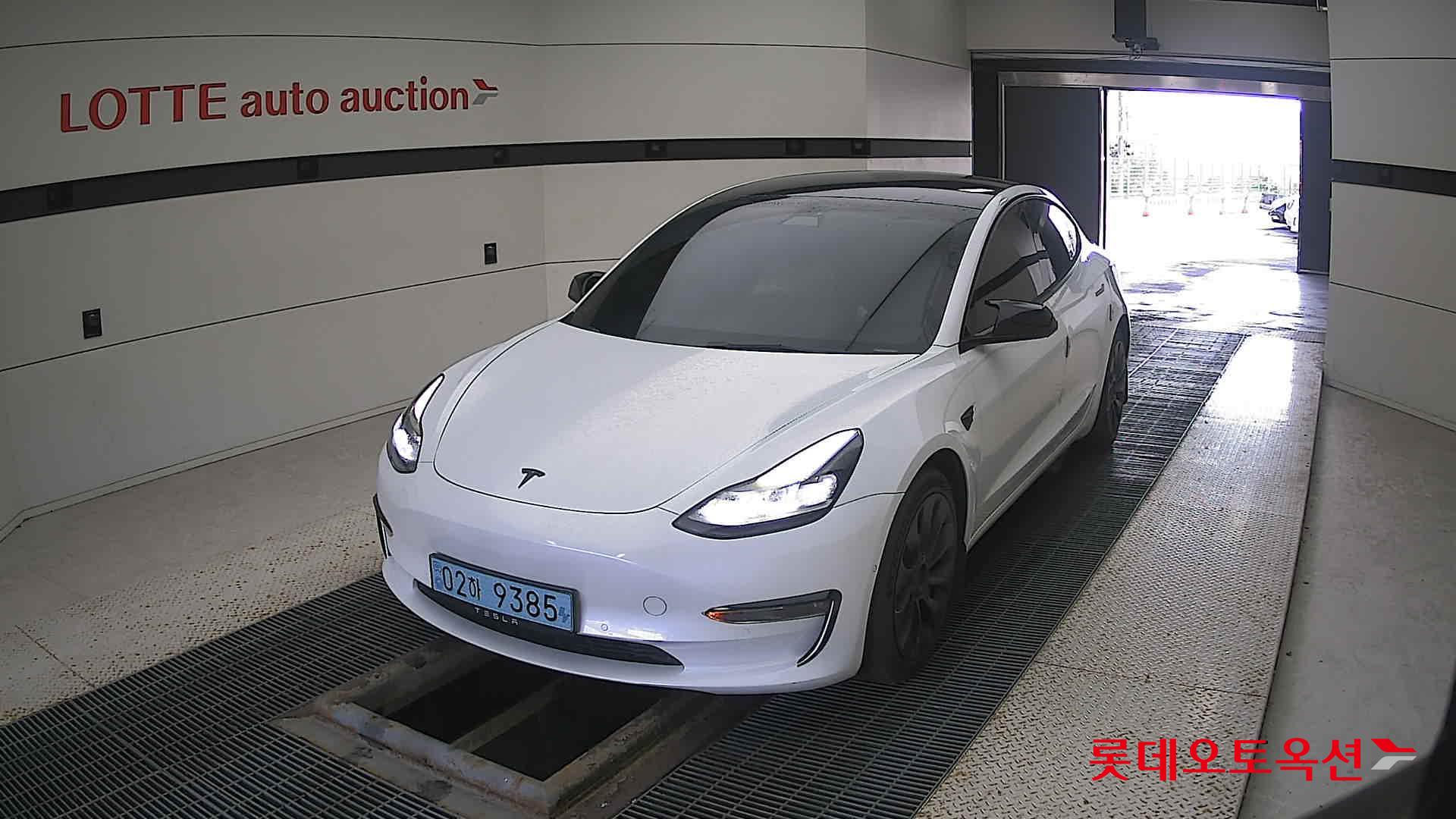 Tesla Model 3 Long Range 2022 Pearl White Multi-coat из Кореи