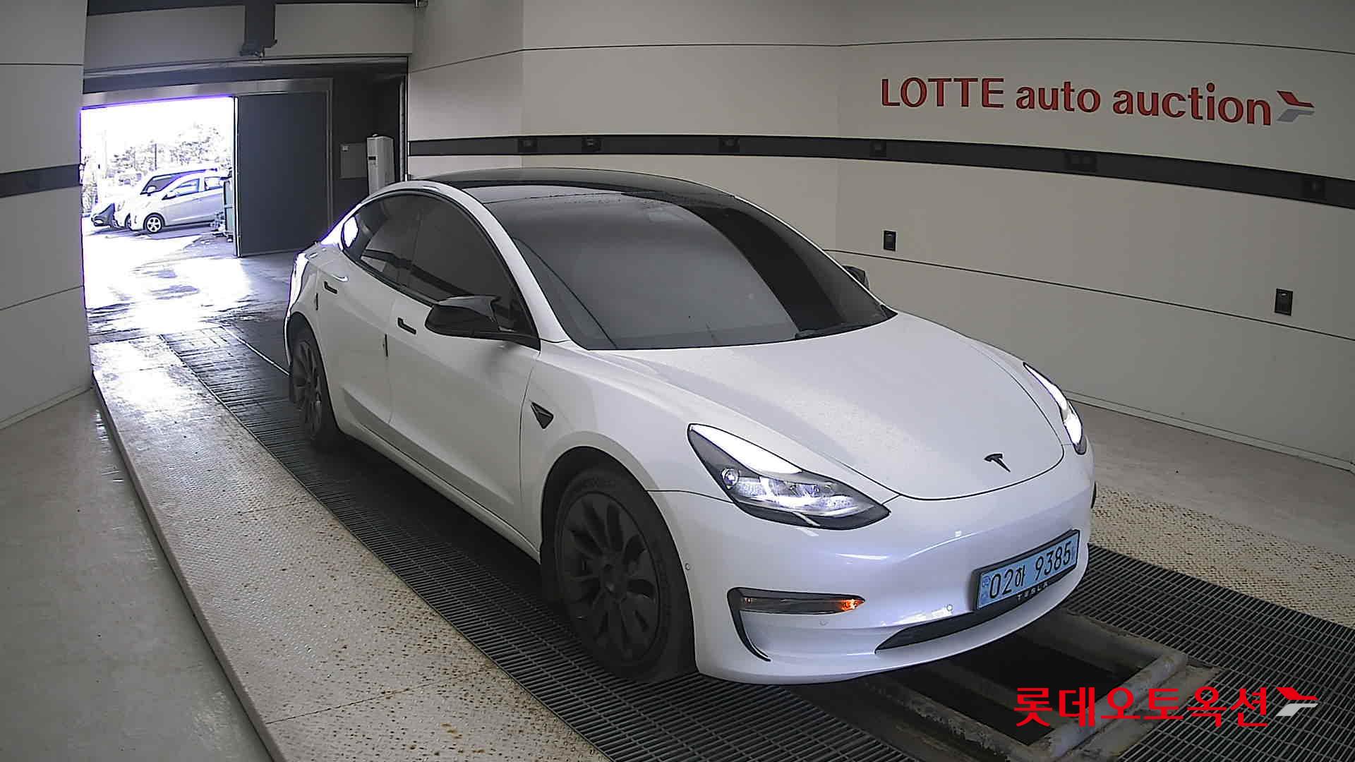 Tesla Model 3 Long Range 2022 Pearl White Multi-coat из Кореи, фото 2