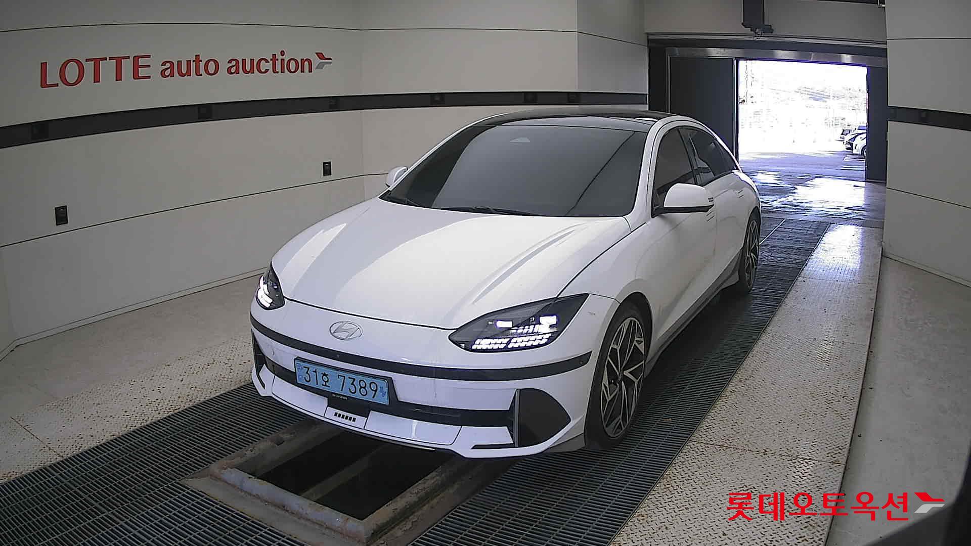 Hyundai IONIQ 6 2023 Serenity White Pearl (Optional addition) из Кореи