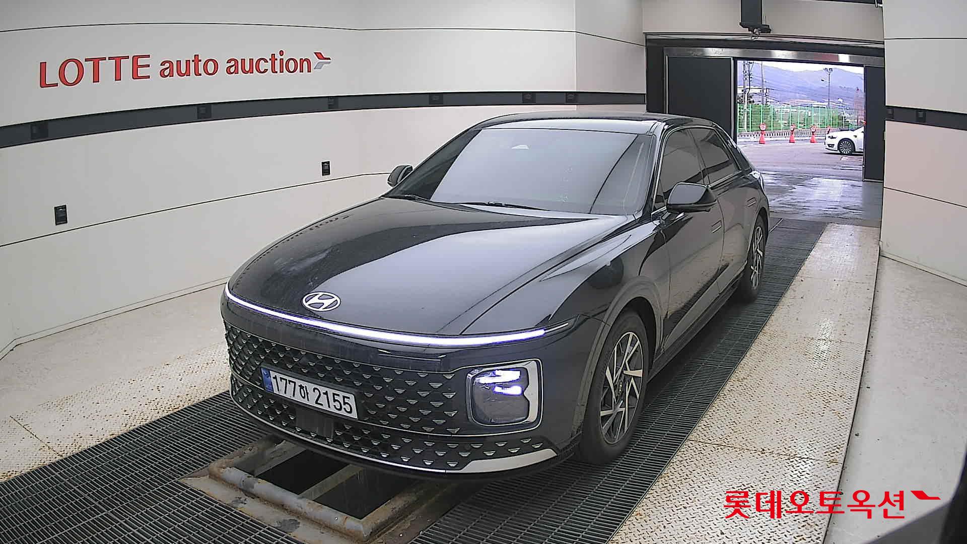 Hyundai Grandeur 2023 Abyss Black Pearl из Кореи