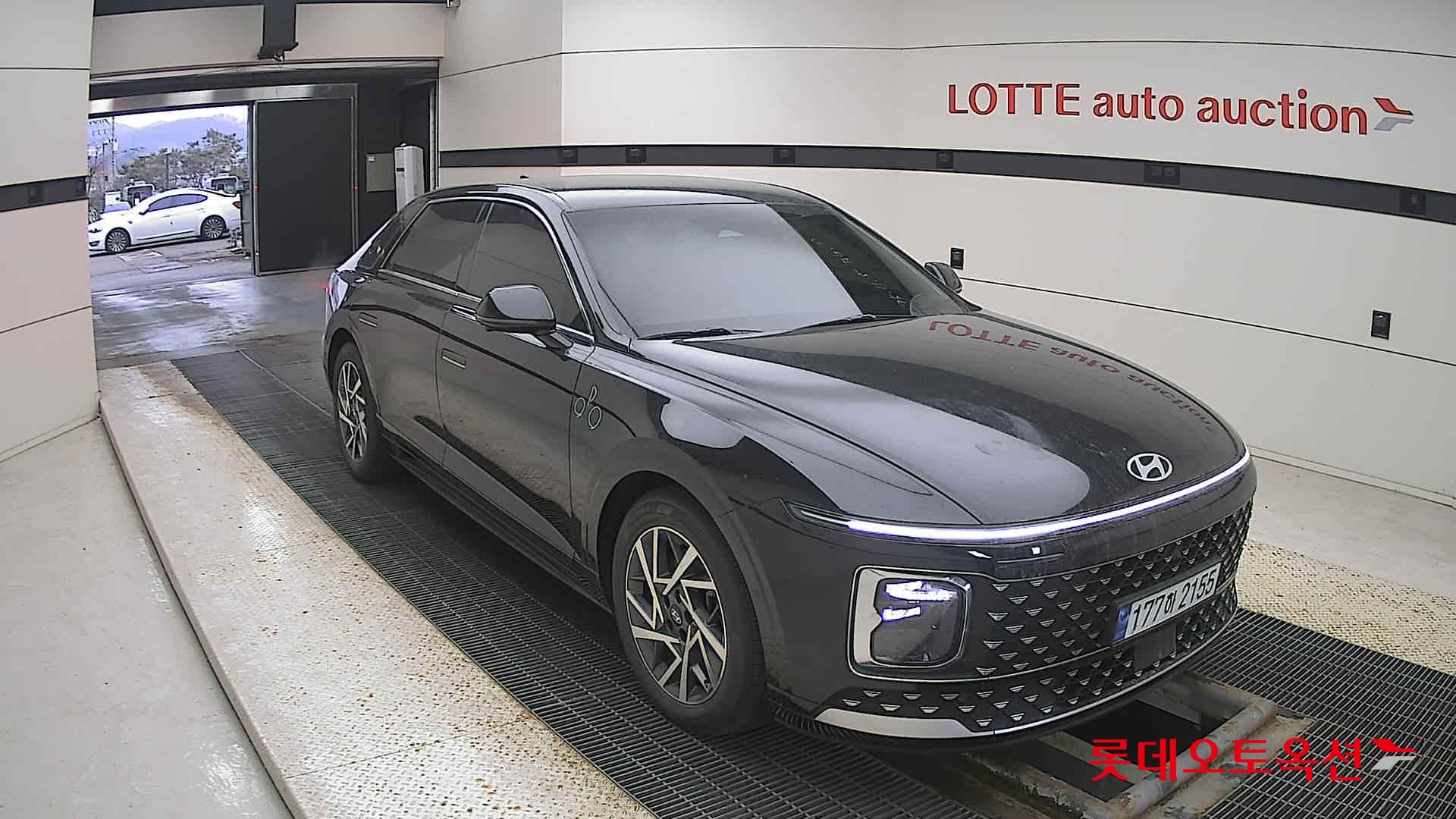 Hyundai Grandeur 2023 Abyss Black Pearl из Кореи, фото 2