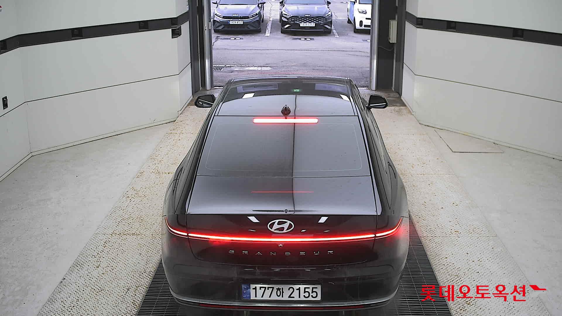 Hyundai Grandeur 2023 Abyss Black Pearl из Кореи, фото 5